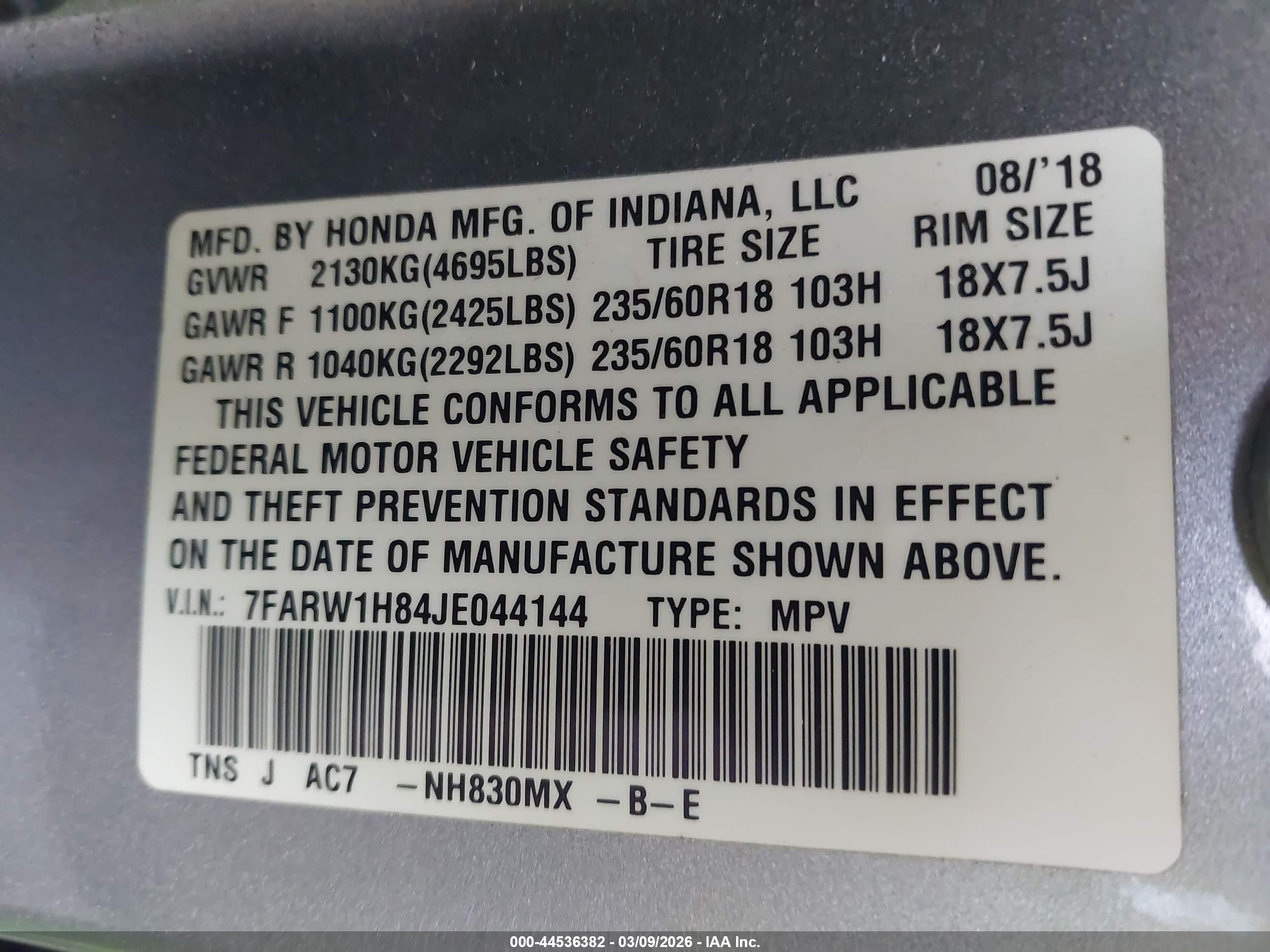 HONDA CR-V image 9