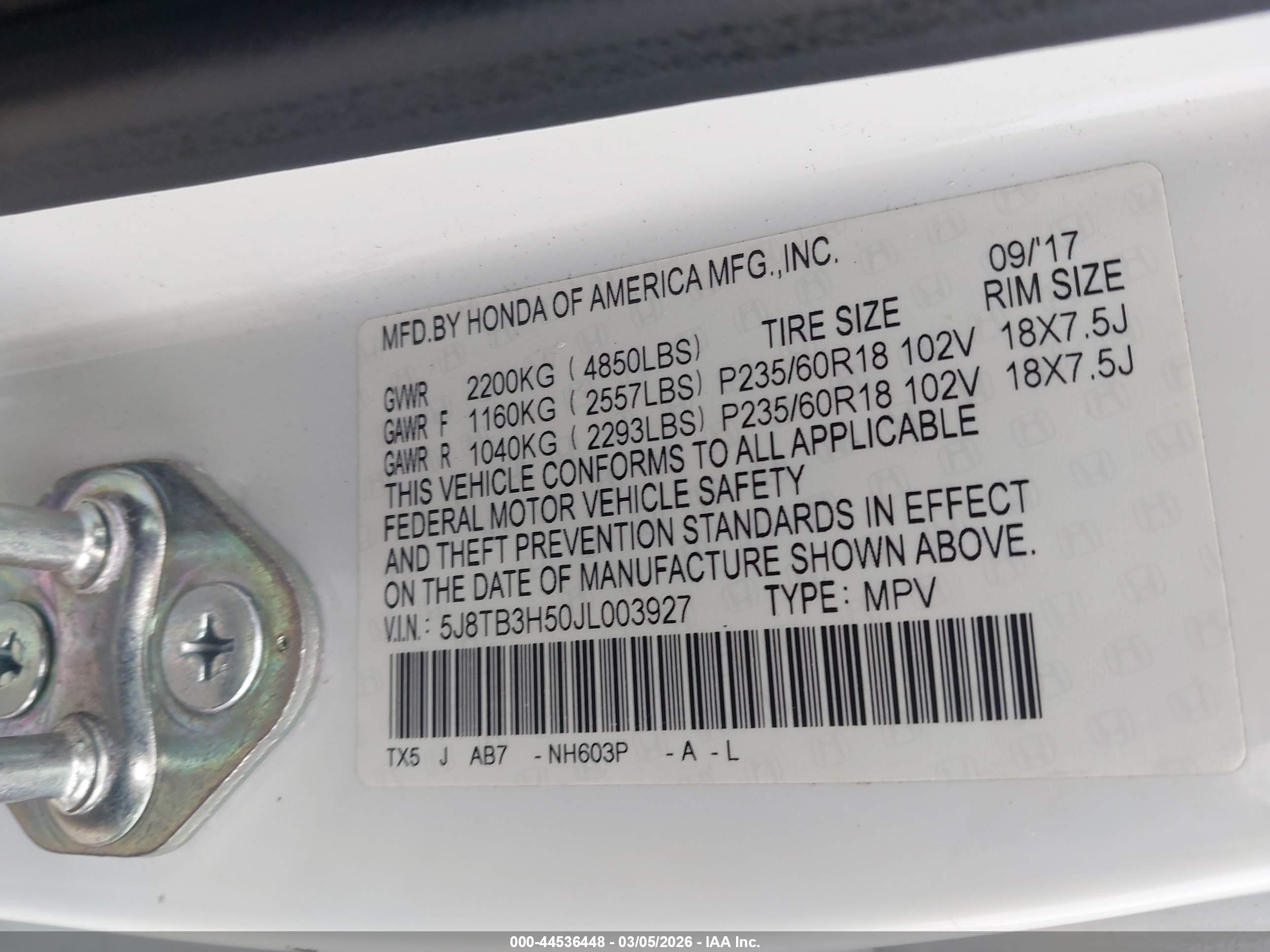 ACURA RDX image 9
