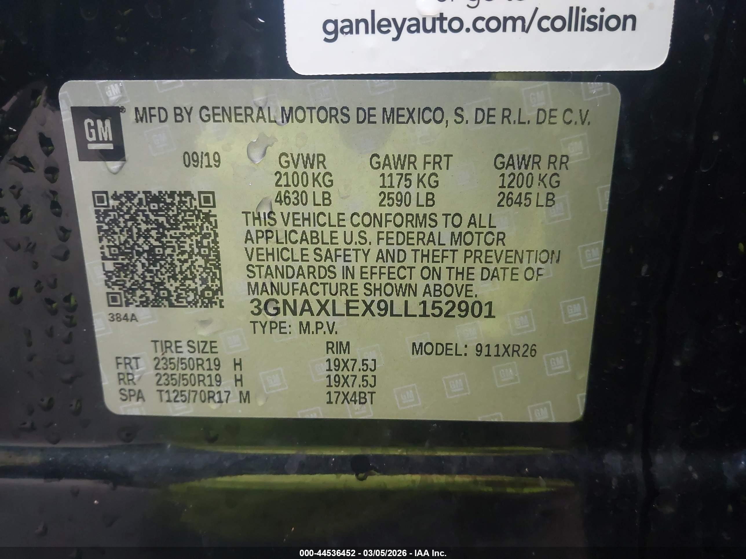 CHEVROLET EQUINOX image 9