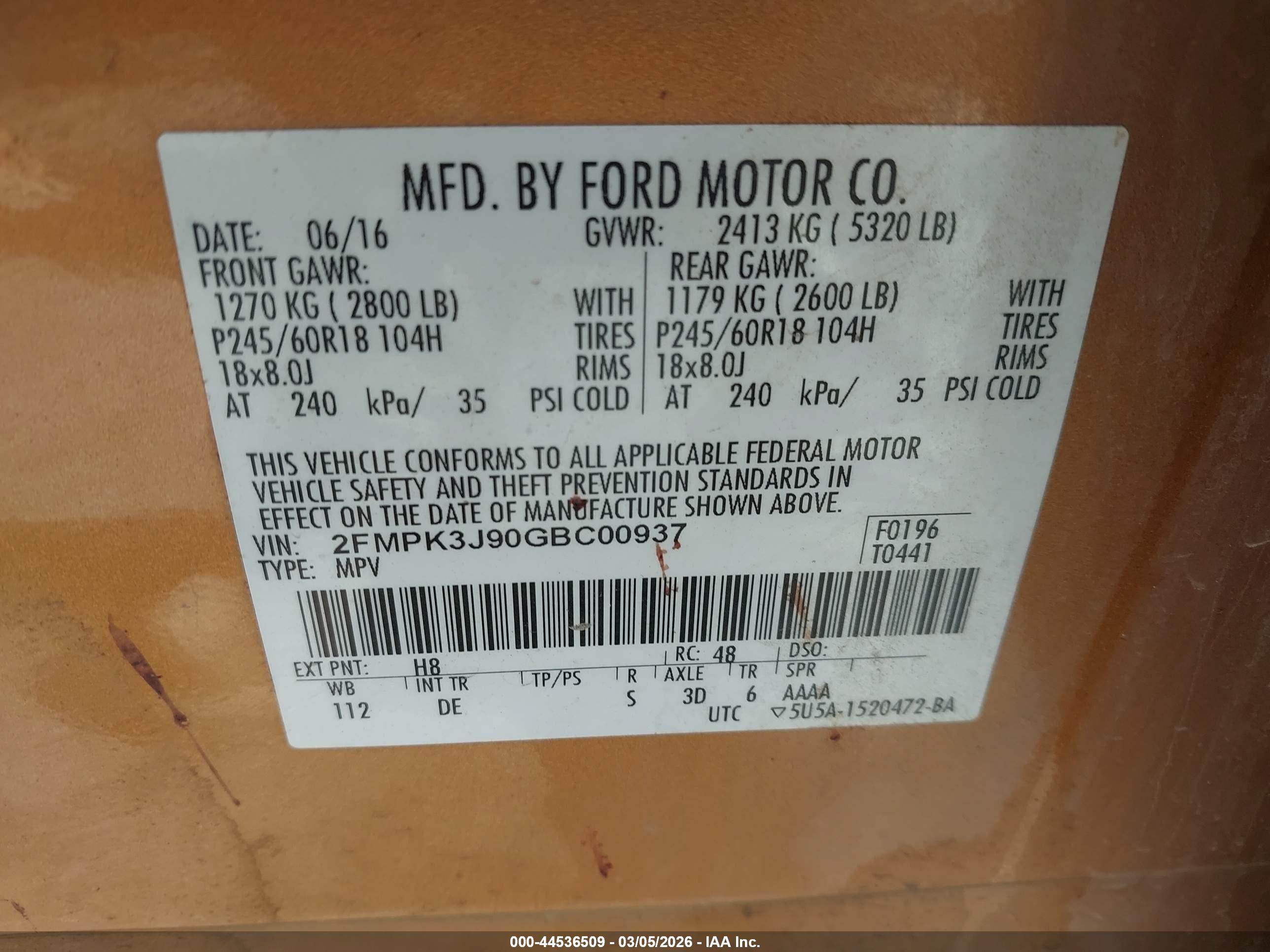 FORD EDGE image 9