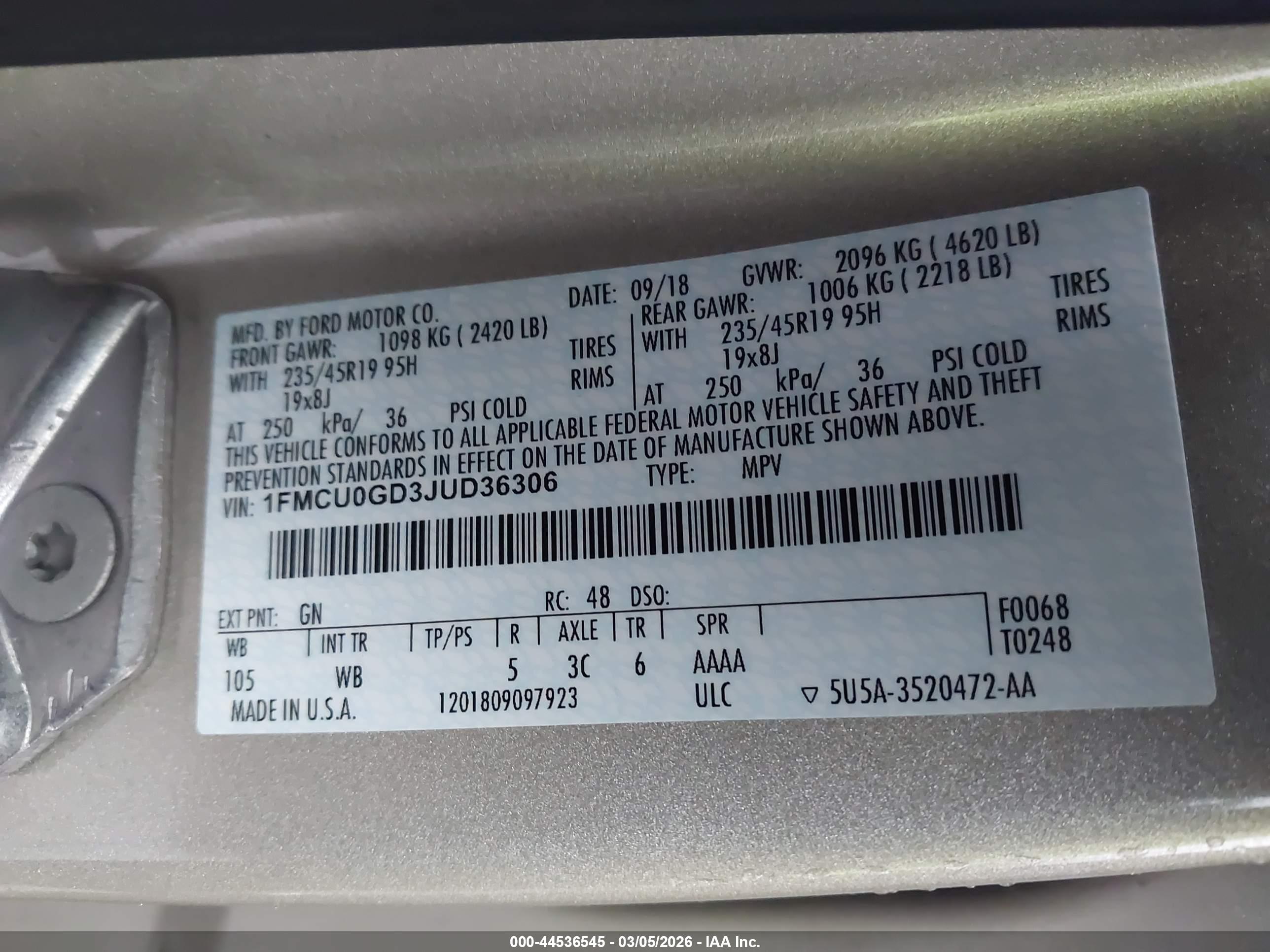 FORD ESCAPE image 9