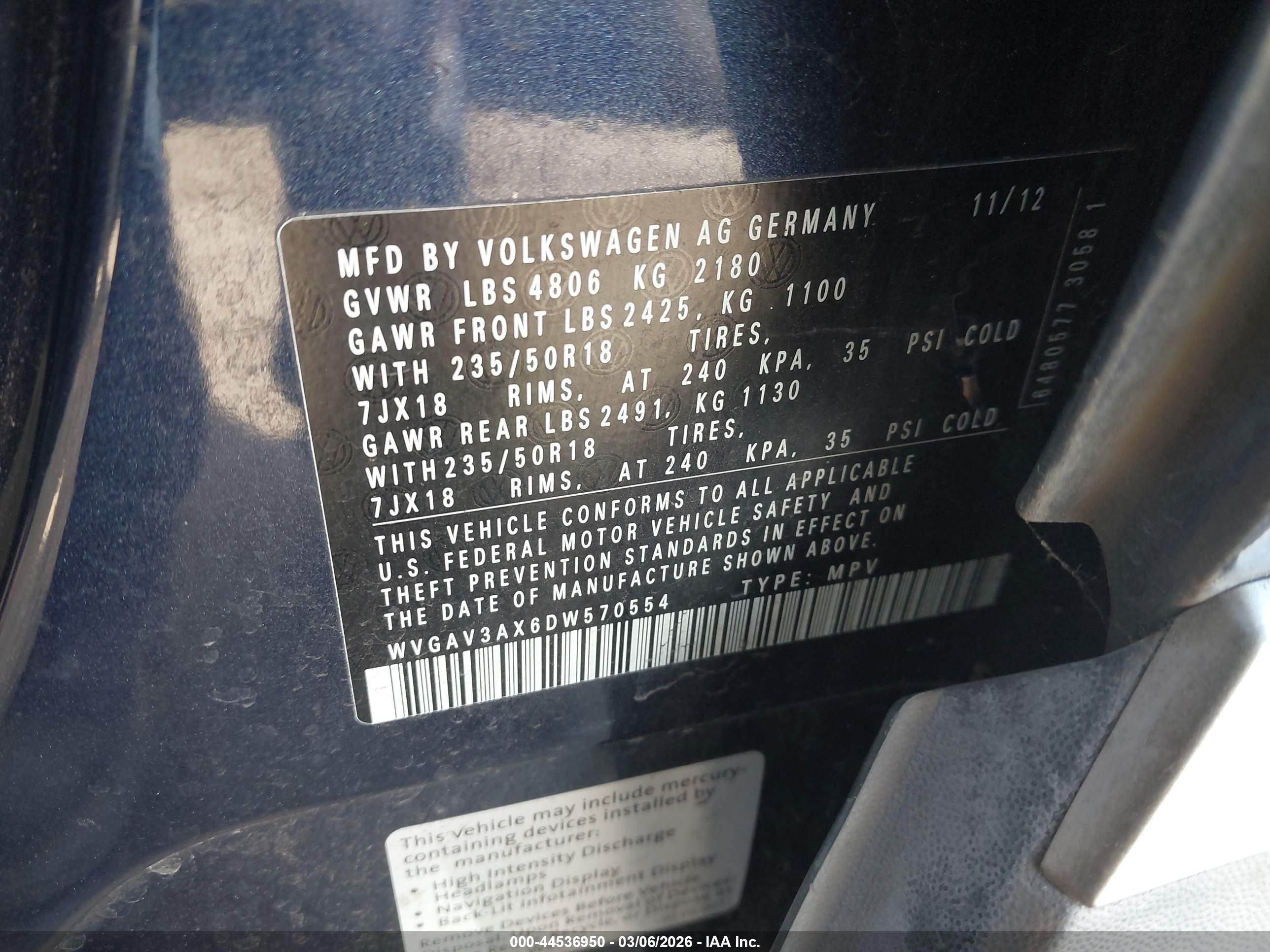 VOLKSWAGEN TIGUAN image 9