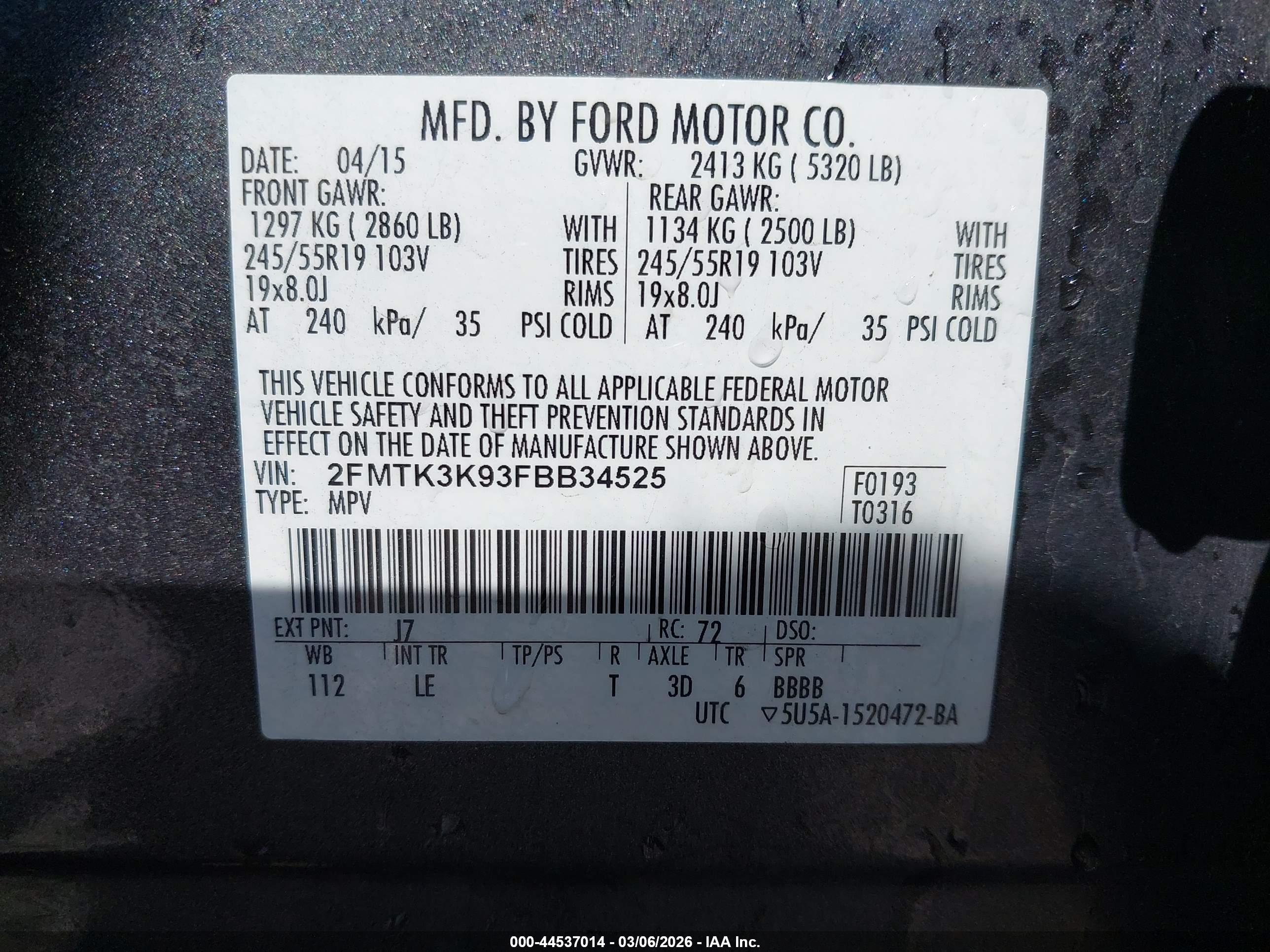 FORD EDGE image 9