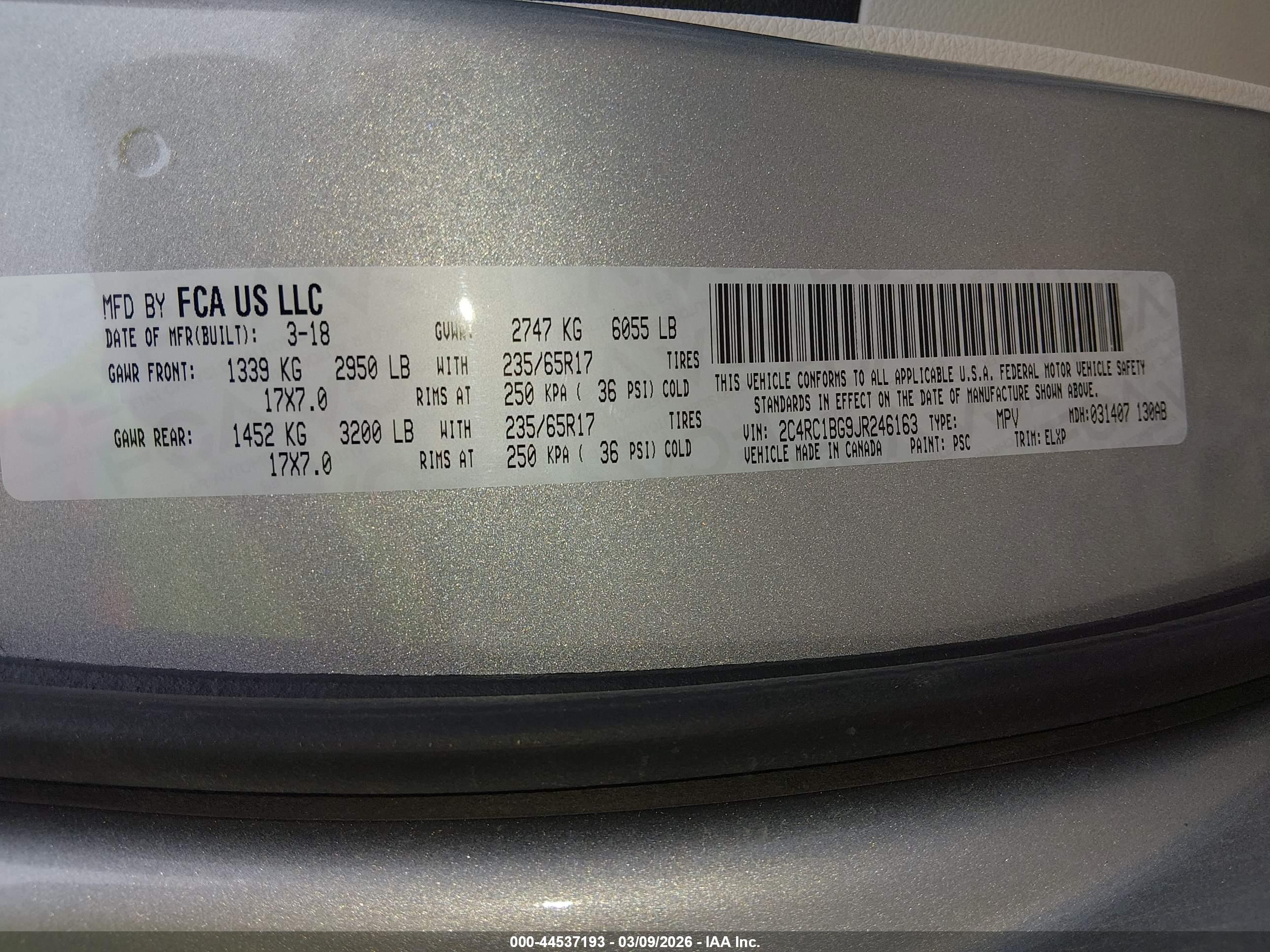 CHRYSLER PACIFICA image 9
