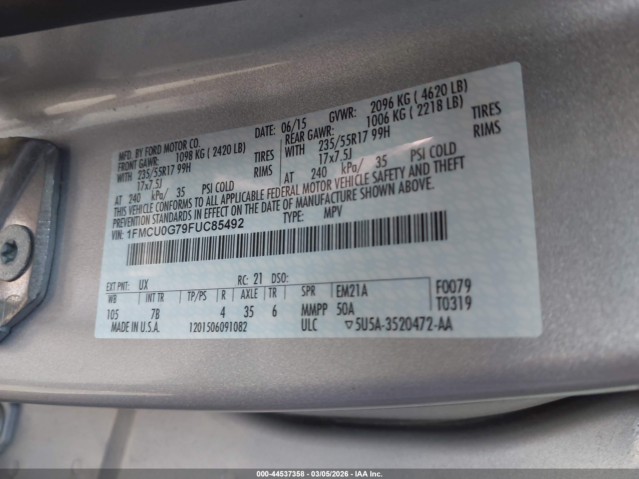 FORD ESCAPE image 9