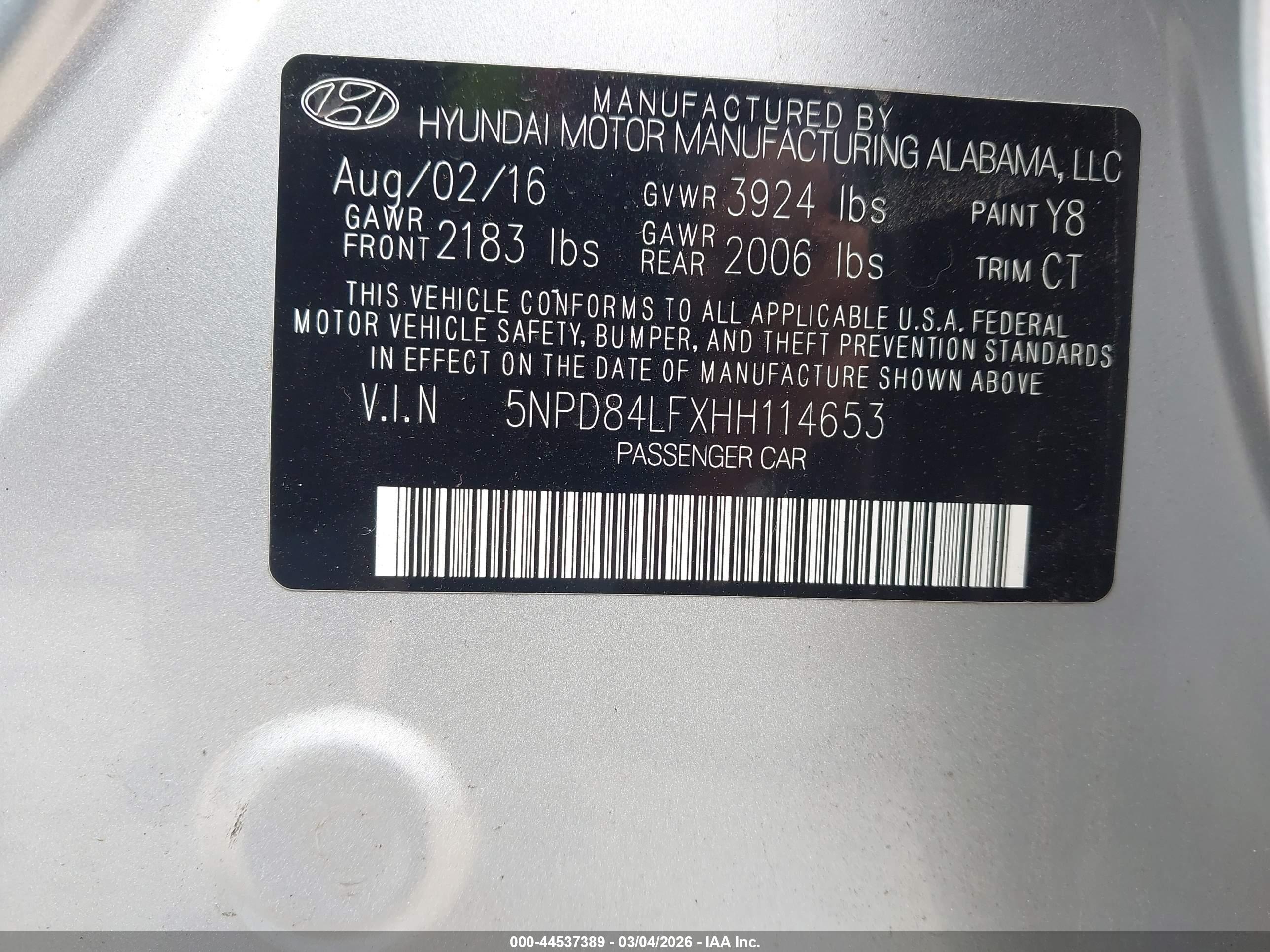 HYUNDAI ELANTRA image 9