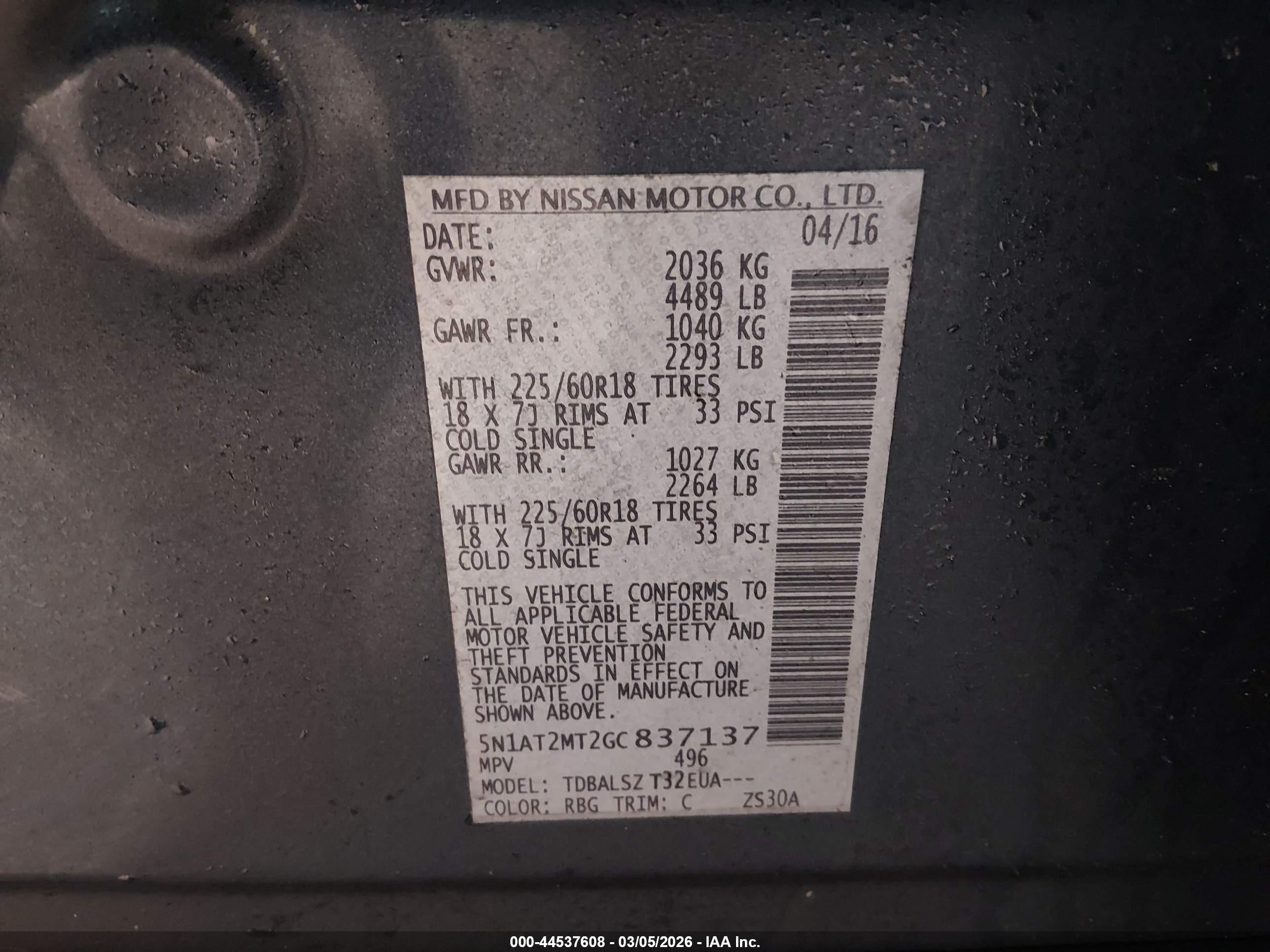 NISSAN ROGUE image 9