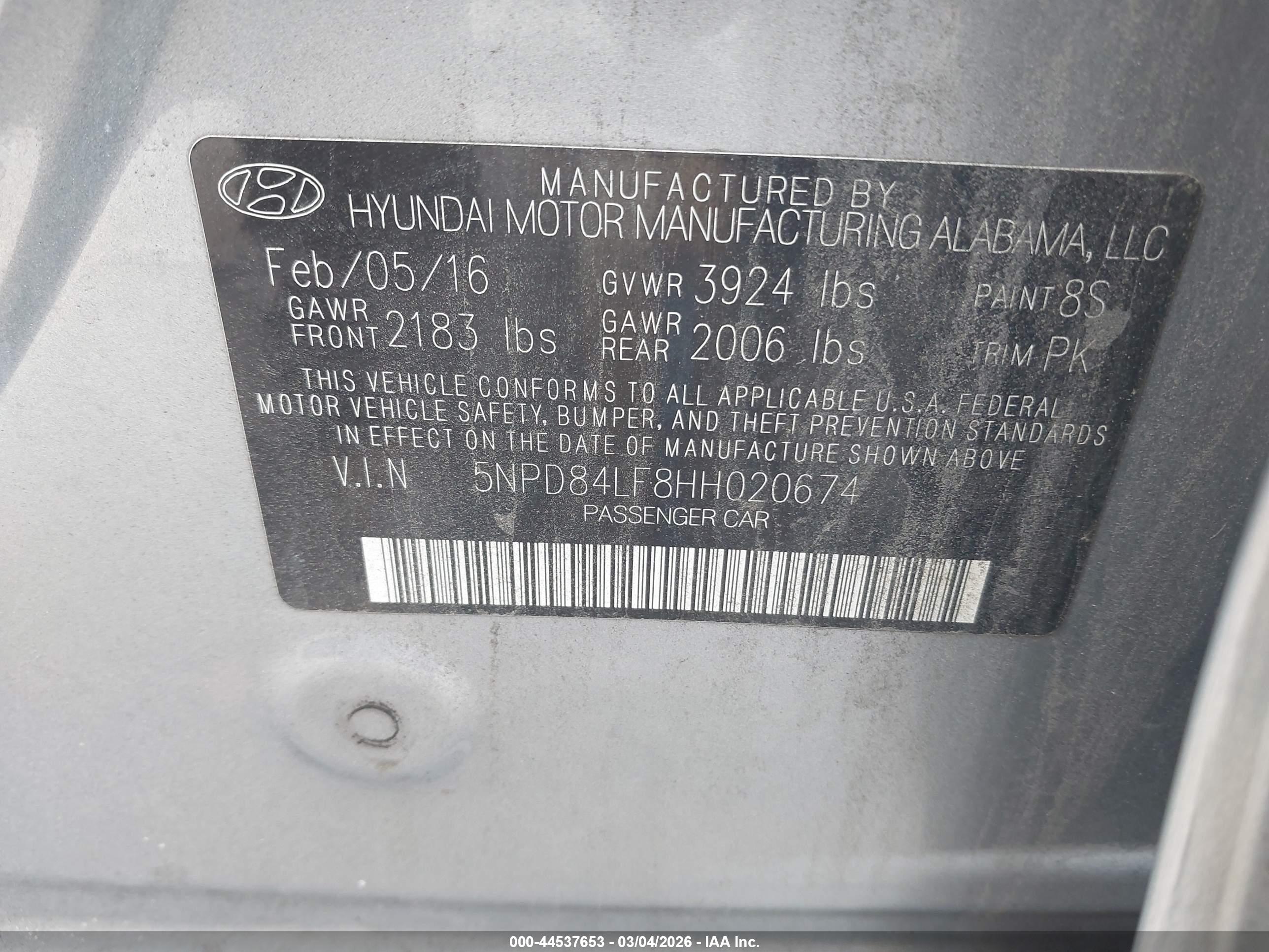 HYUNDAI ELANTRA image 9
