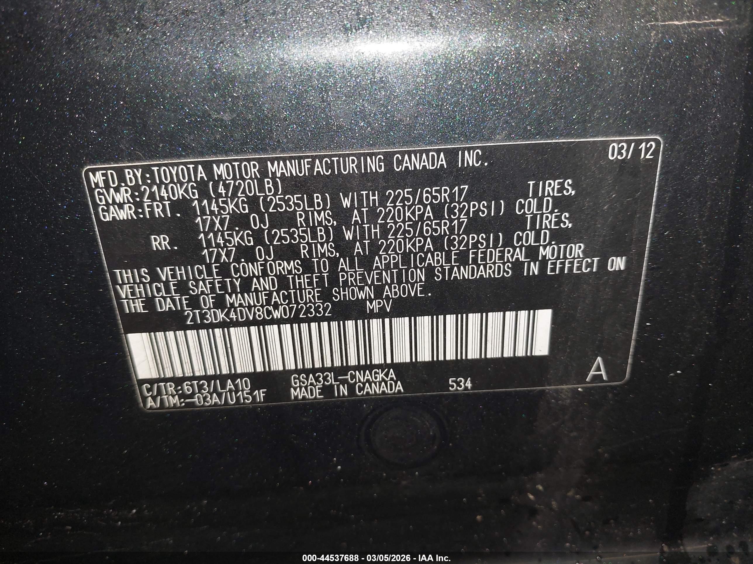TOYOTA RAV4 image 9