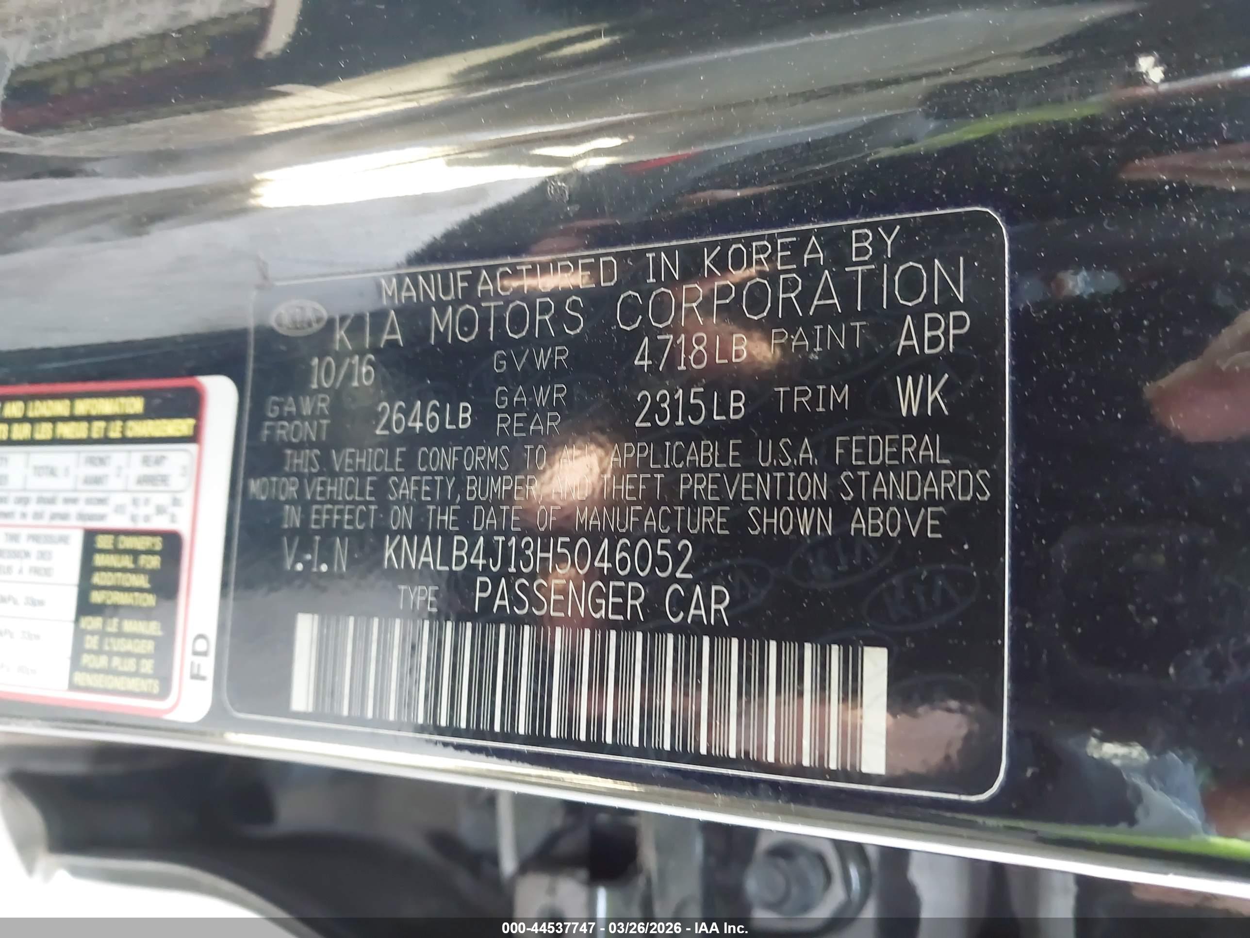 KIA CADENZA image 9