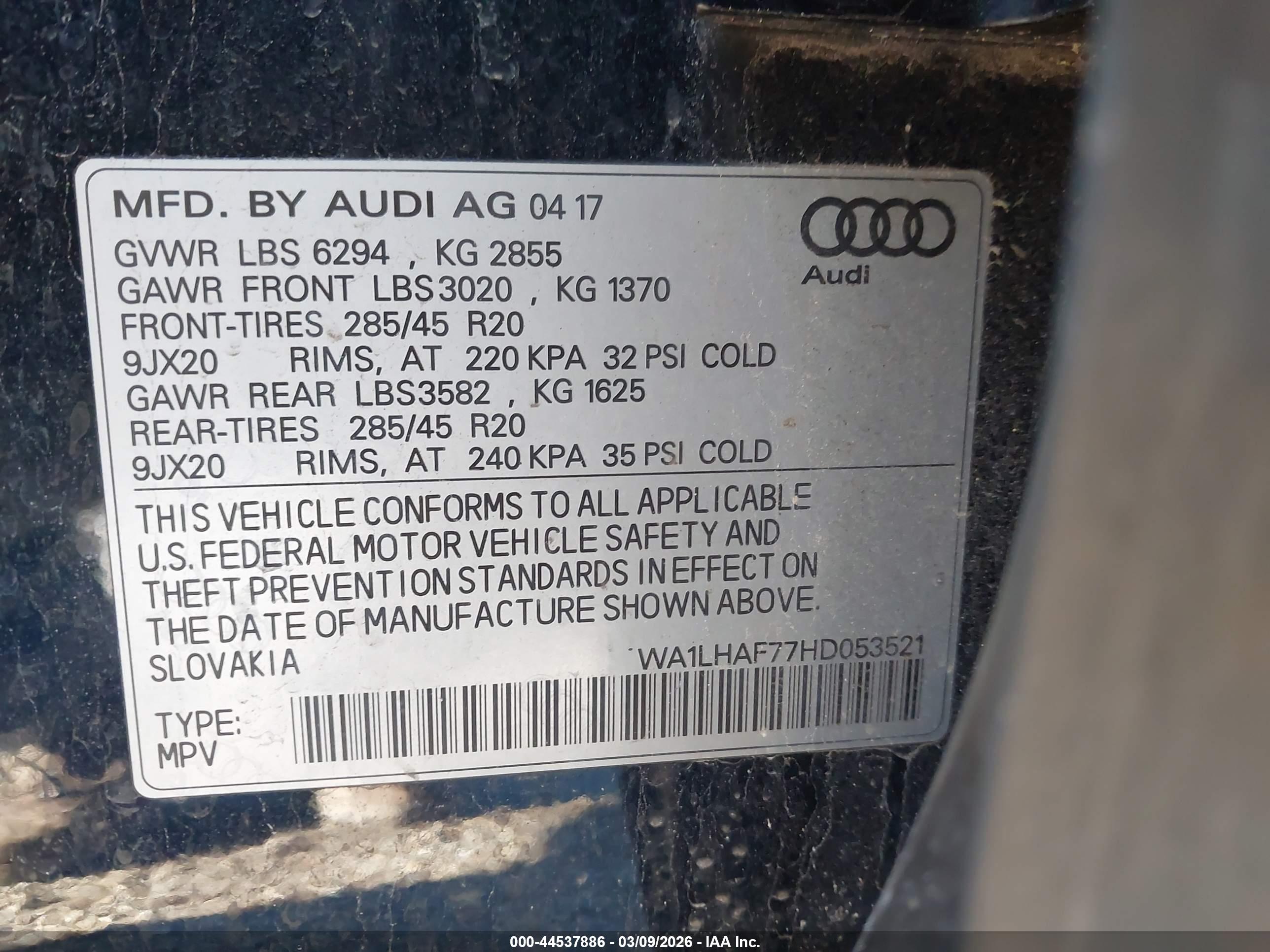 AUDI Q7 image 9
