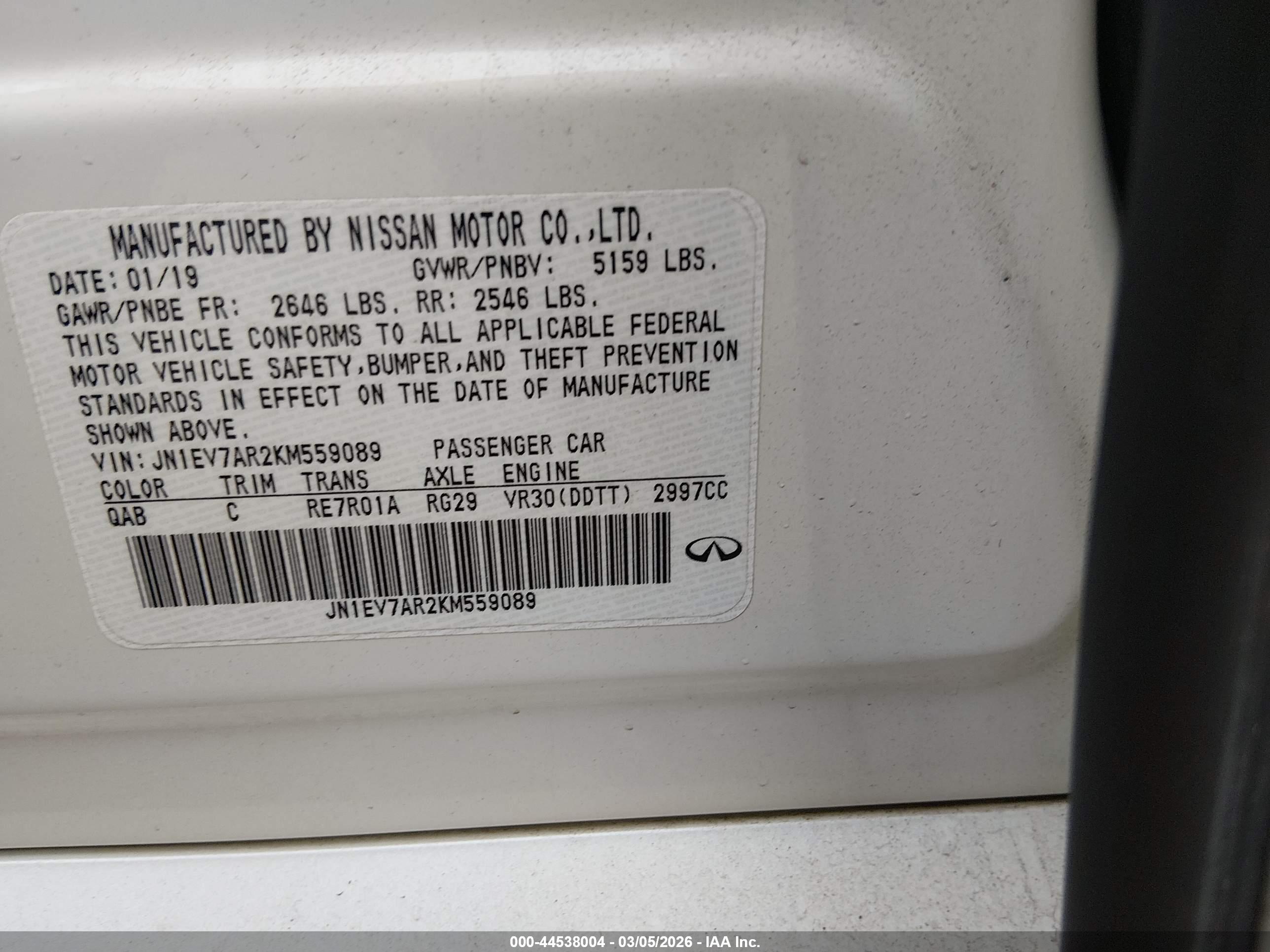 INFINITI Q50 image 9