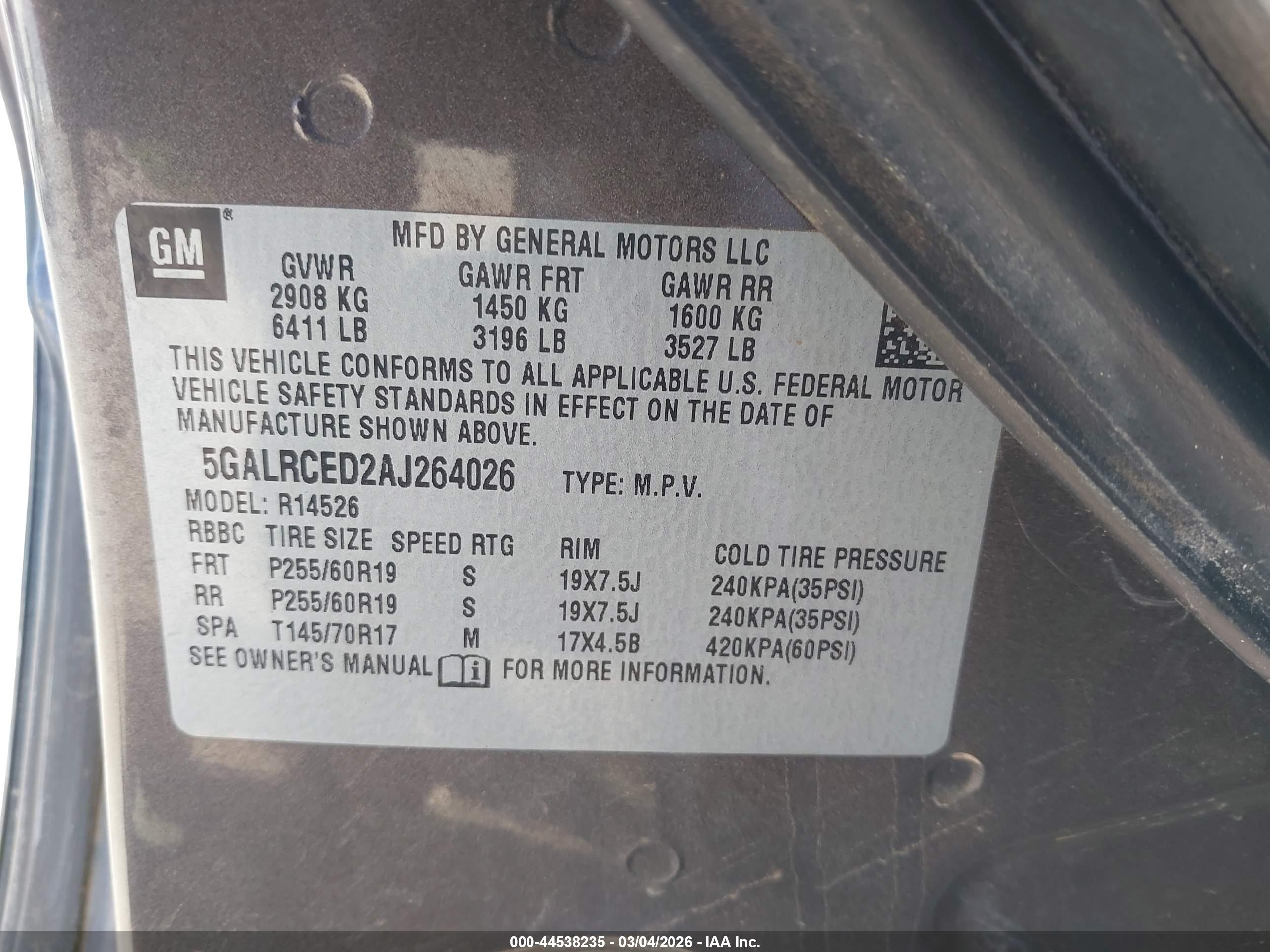 BUICK ENCLAVE image 9