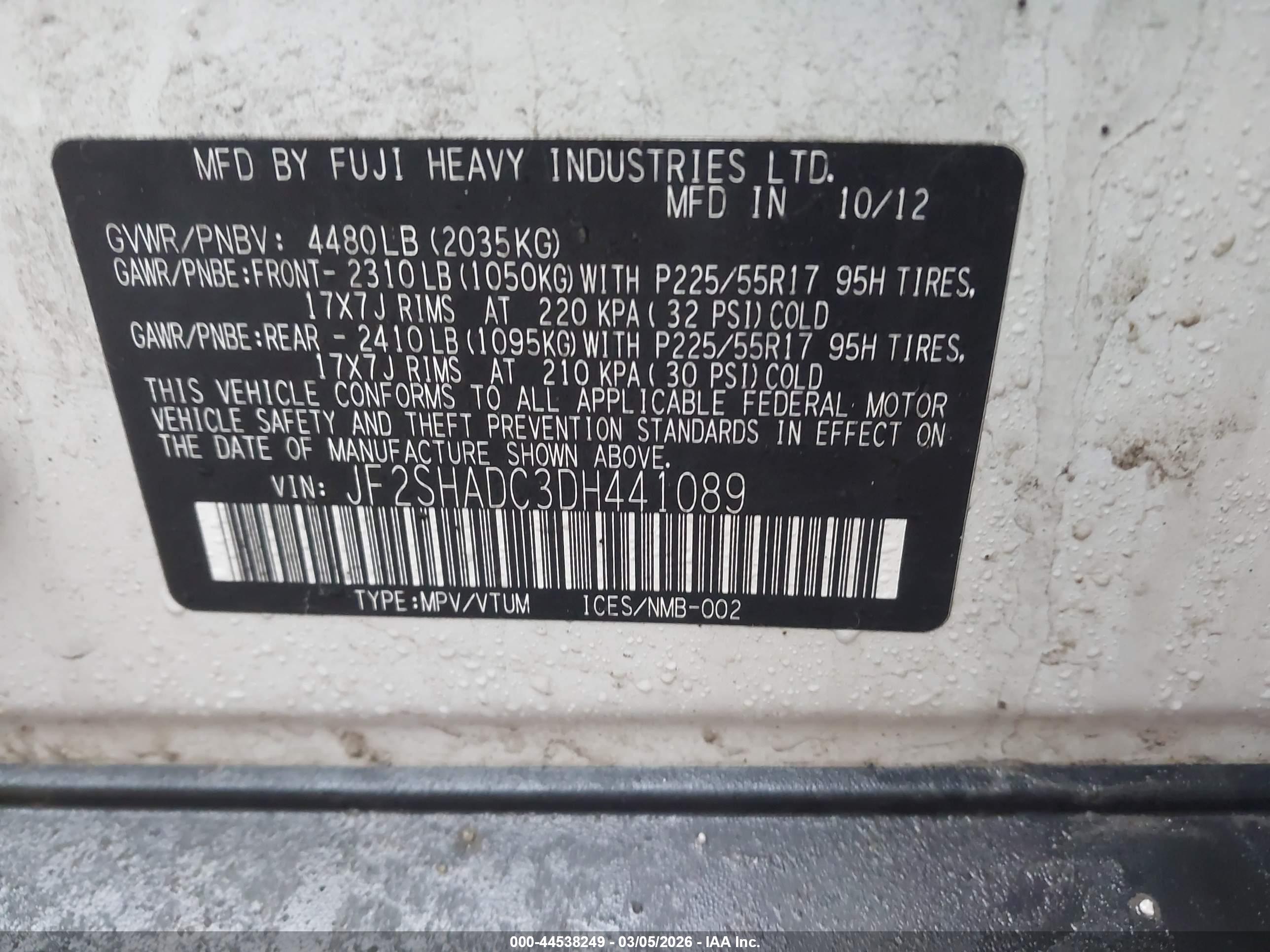 SUBARU FORESTER image 9