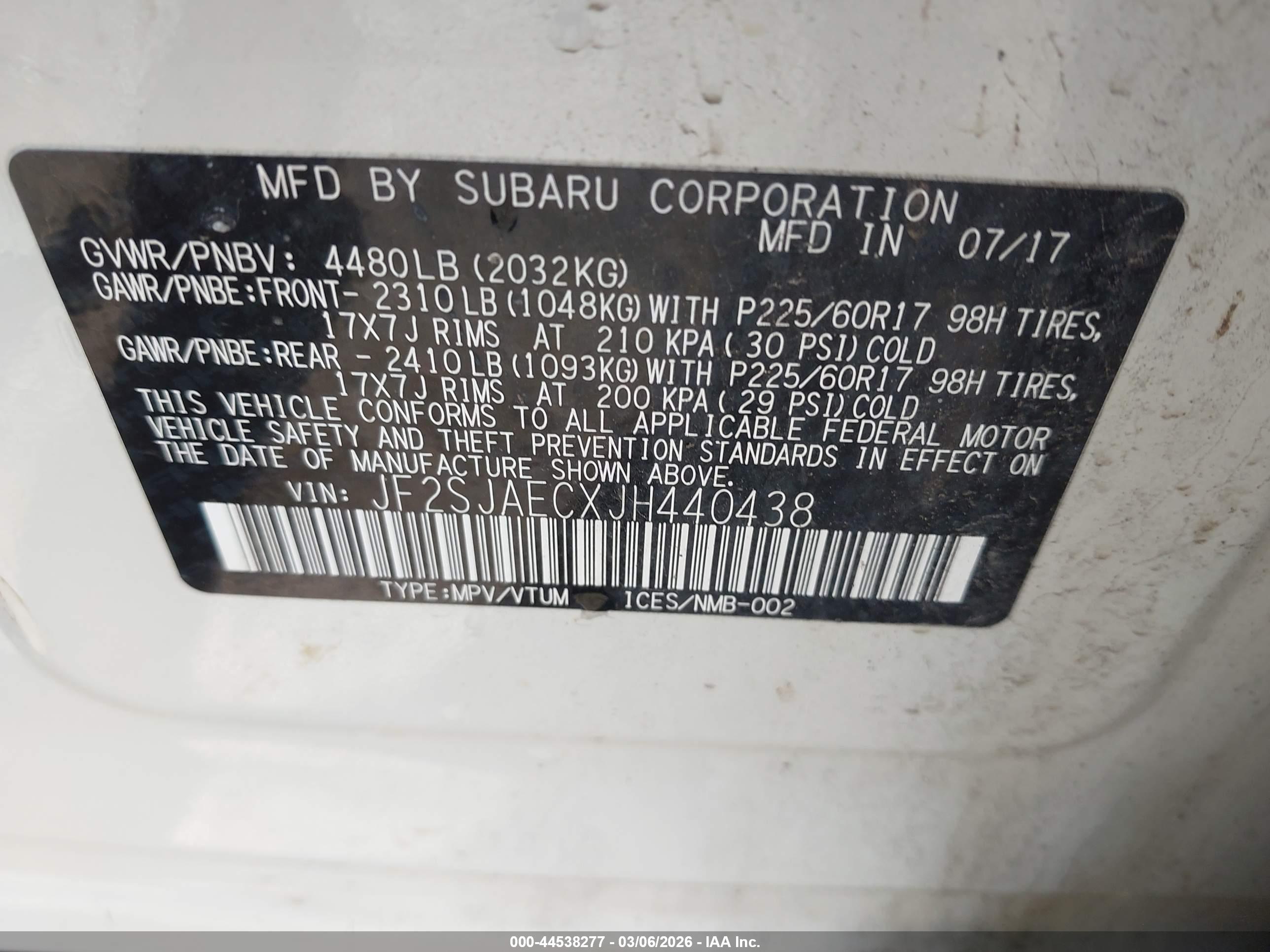 SUBARU FORESTER image 9