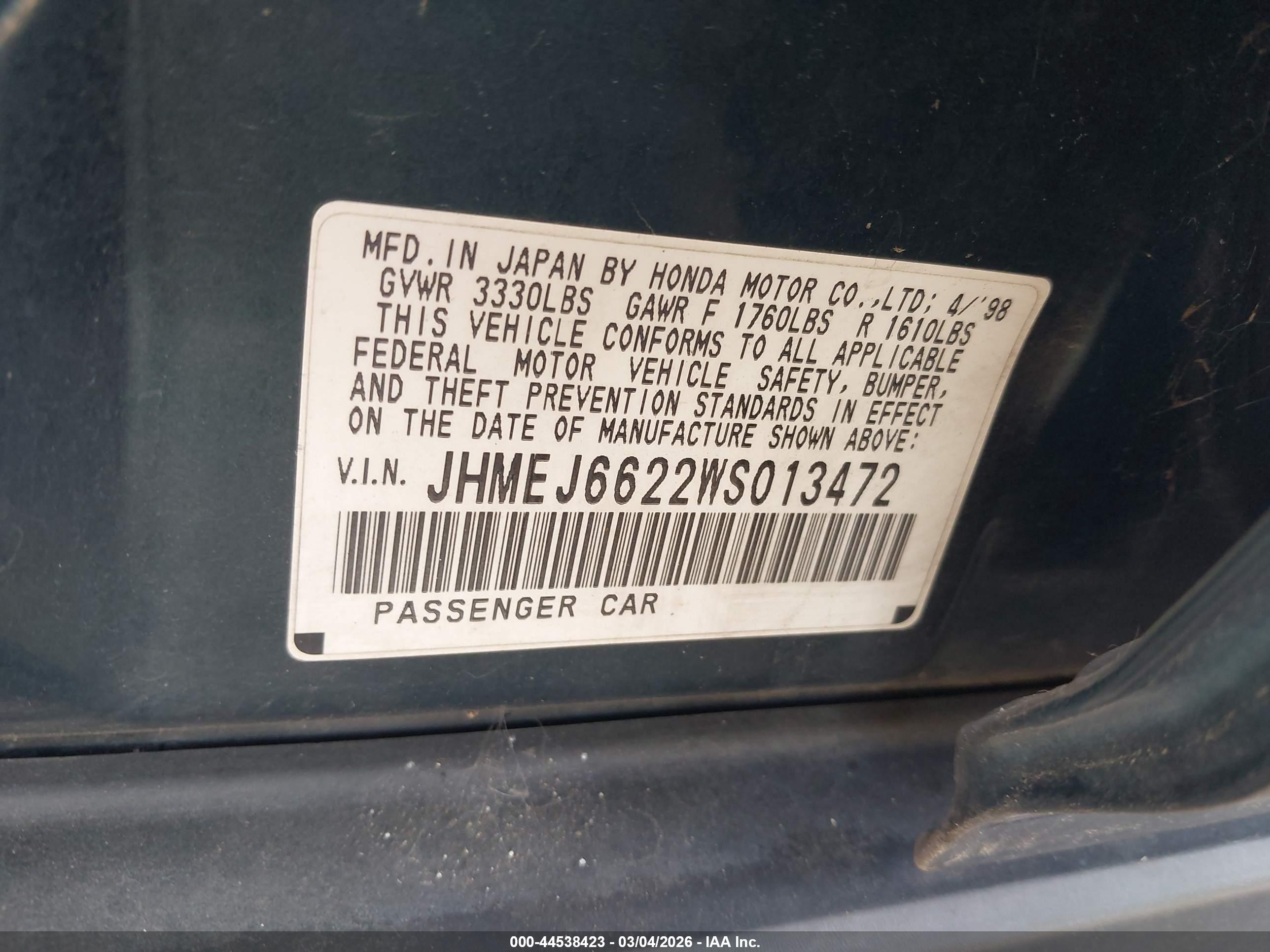HONDA CIVIC image 9