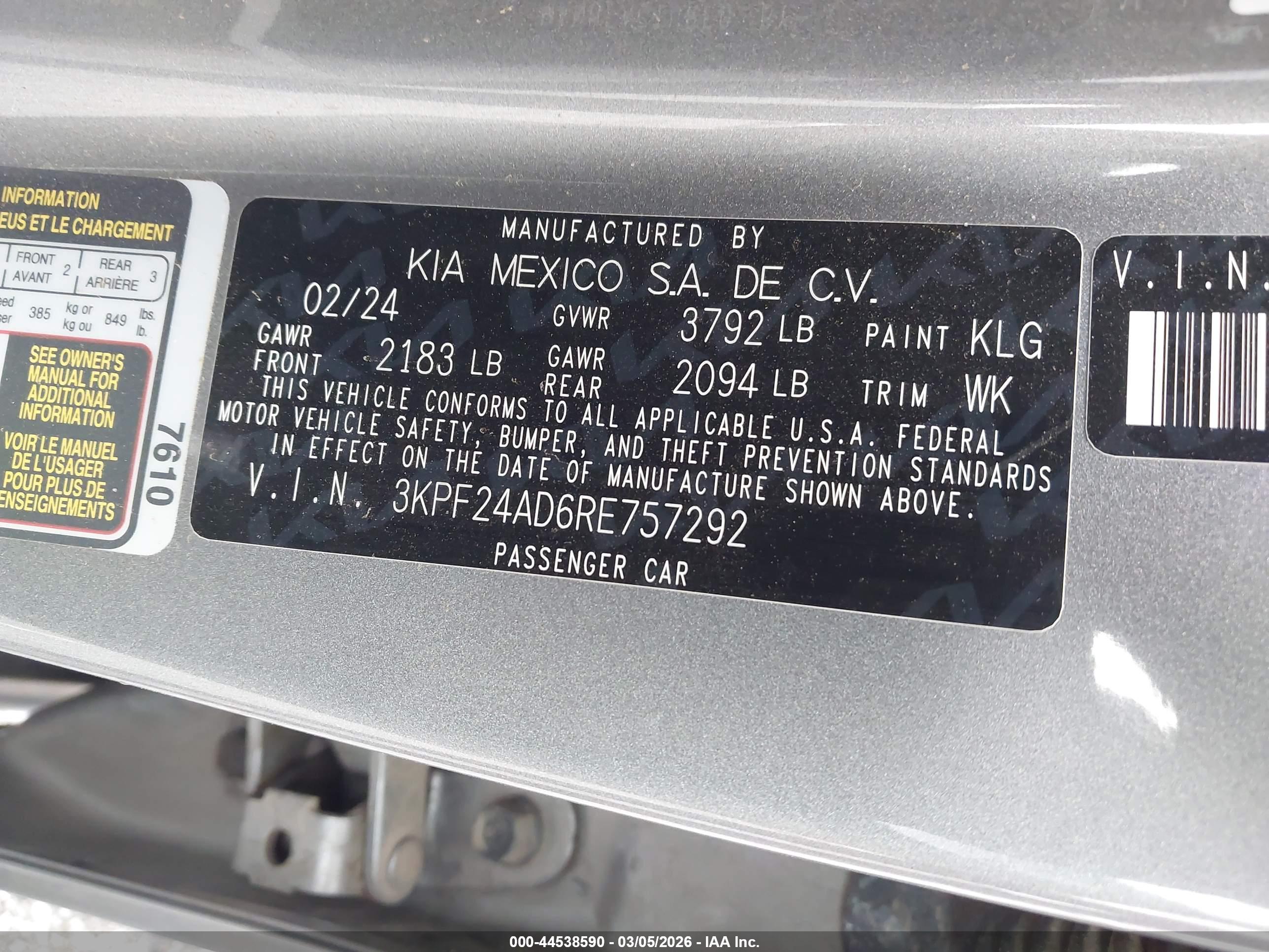 KIA FORTE image 9