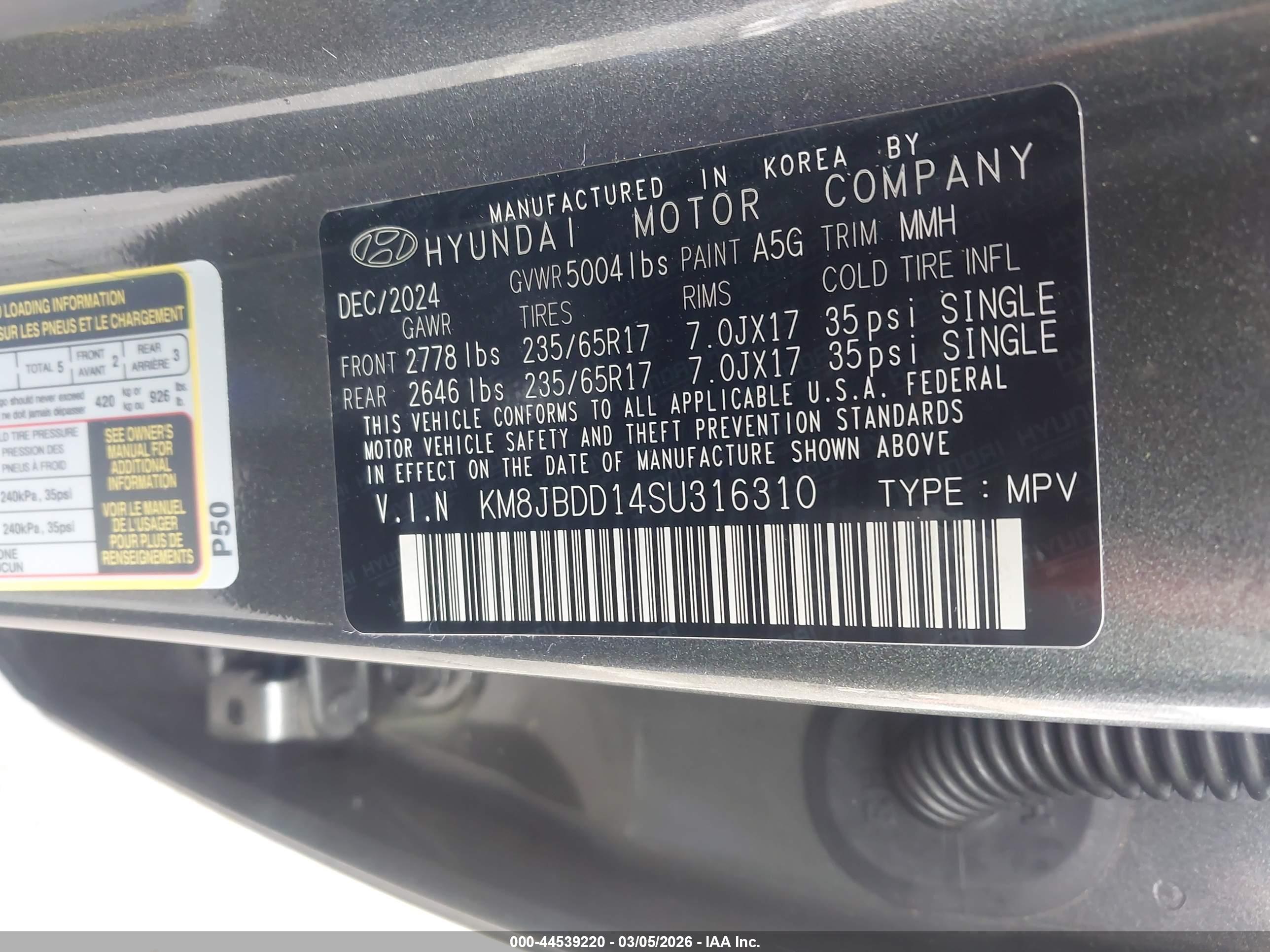 HYUNDAI TUCSON image 9