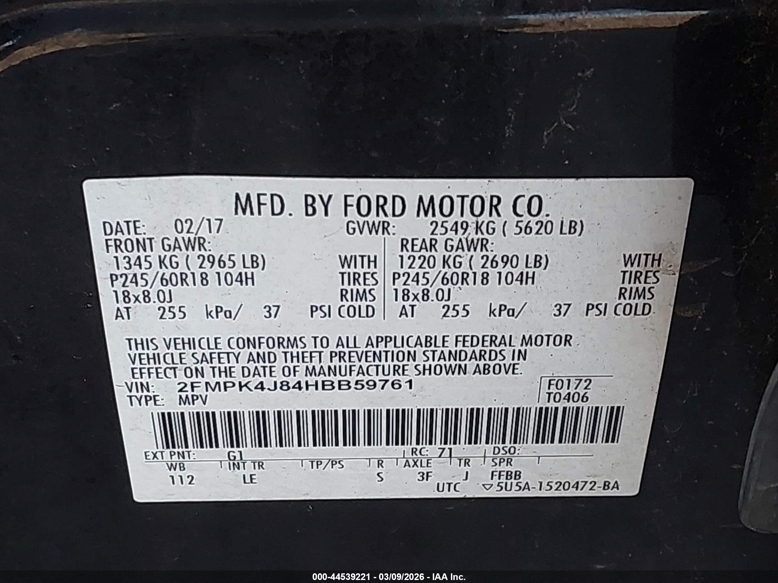 FORD EDGE image 9