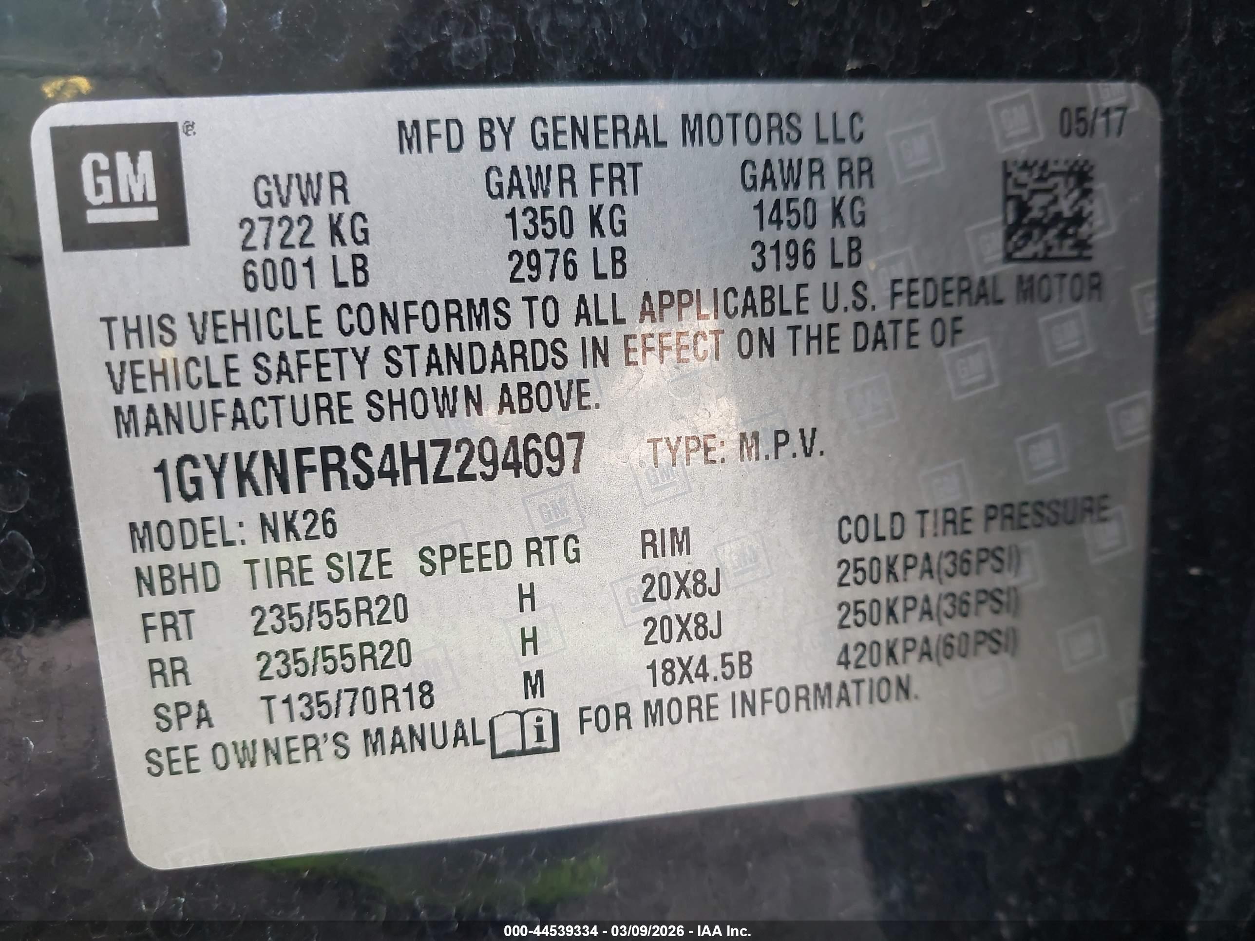 CADILLAC XT5 image 9