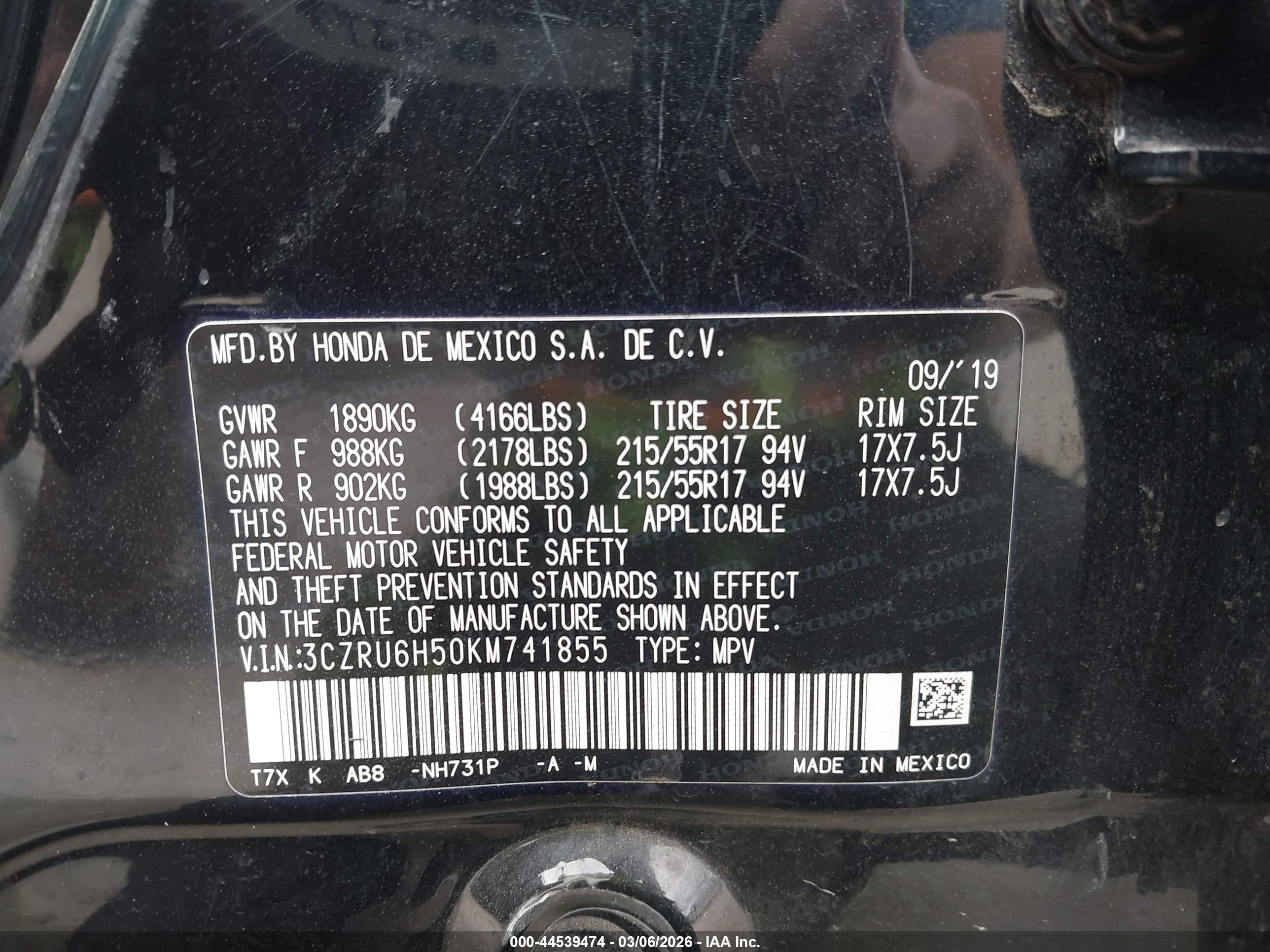 HONDA HR-V image 9