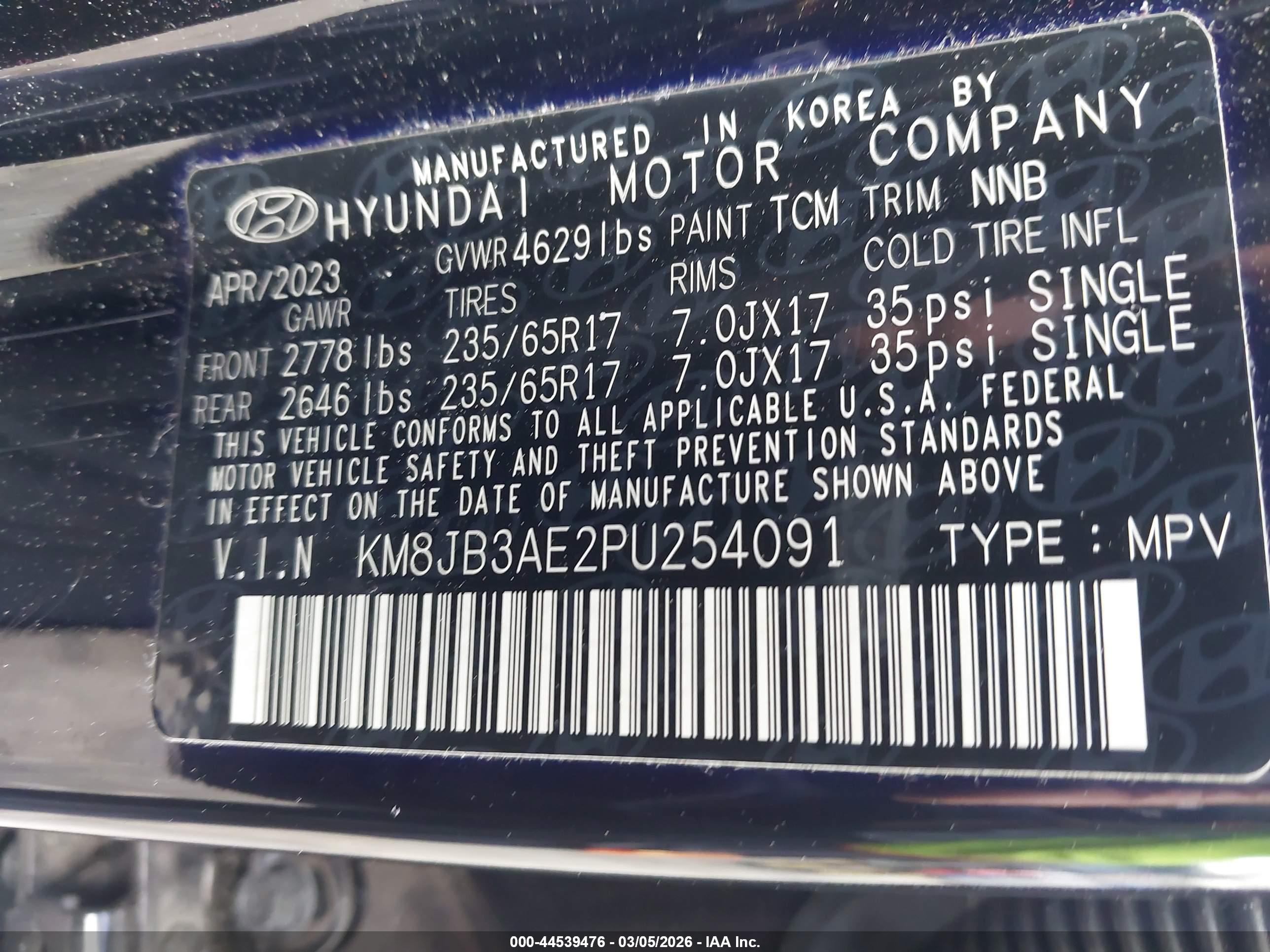 HYUNDAI TUCSON image 9