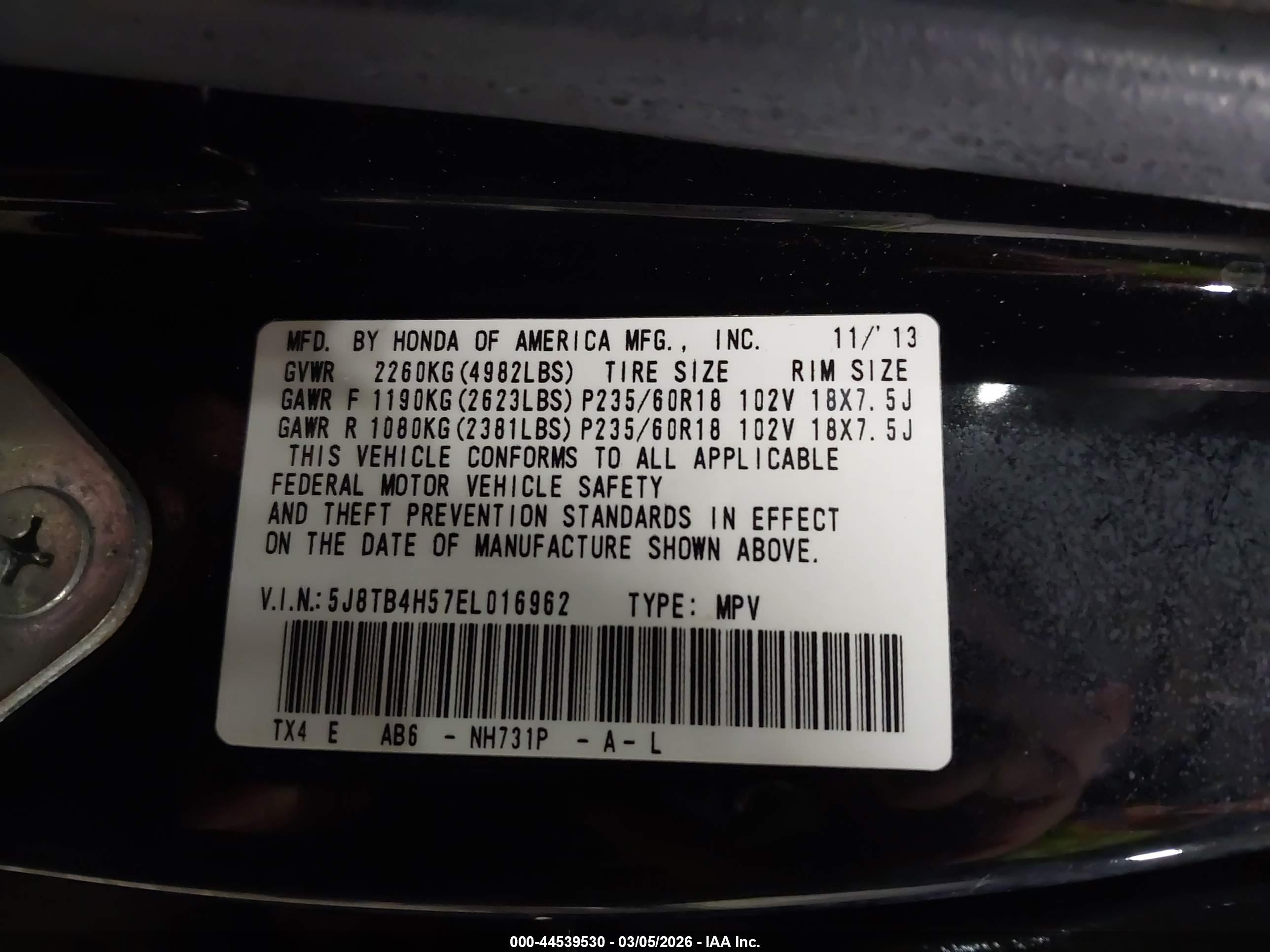 ACURA RDX image 9