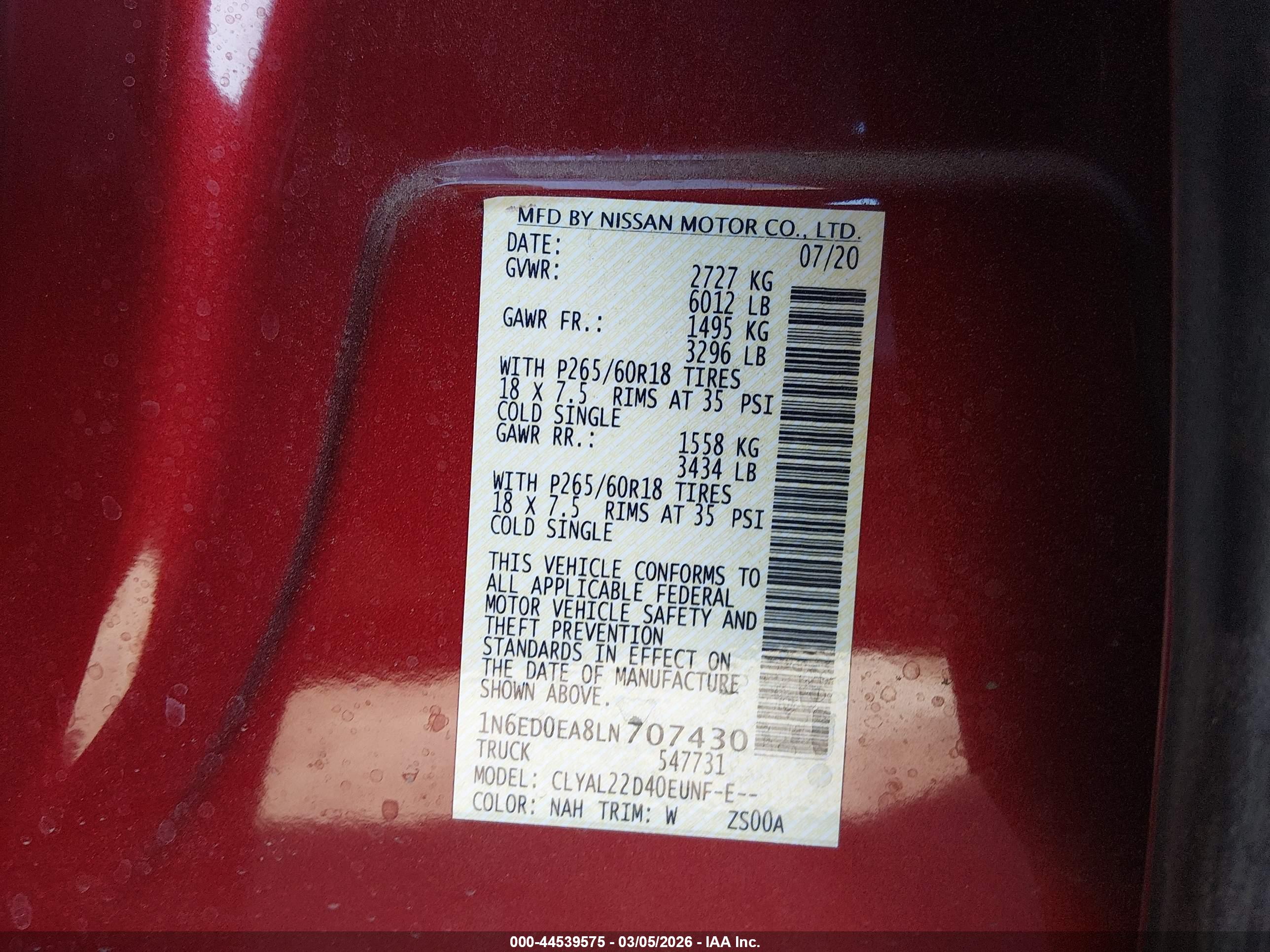 NISSAN FRONTIER image 9