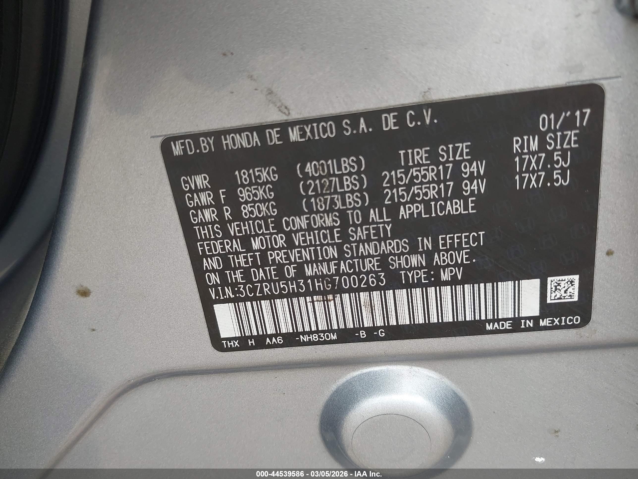 HONDA HR-V image 9
