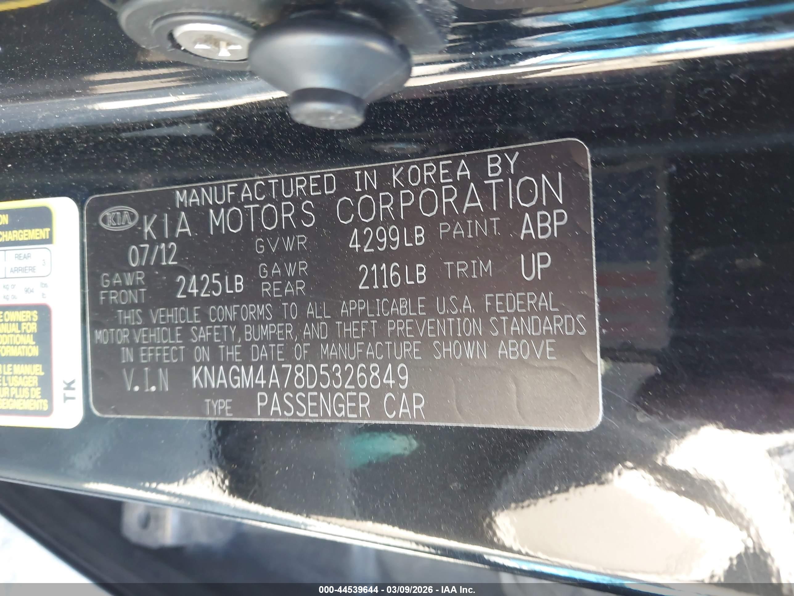KIA OPTIMA image 9