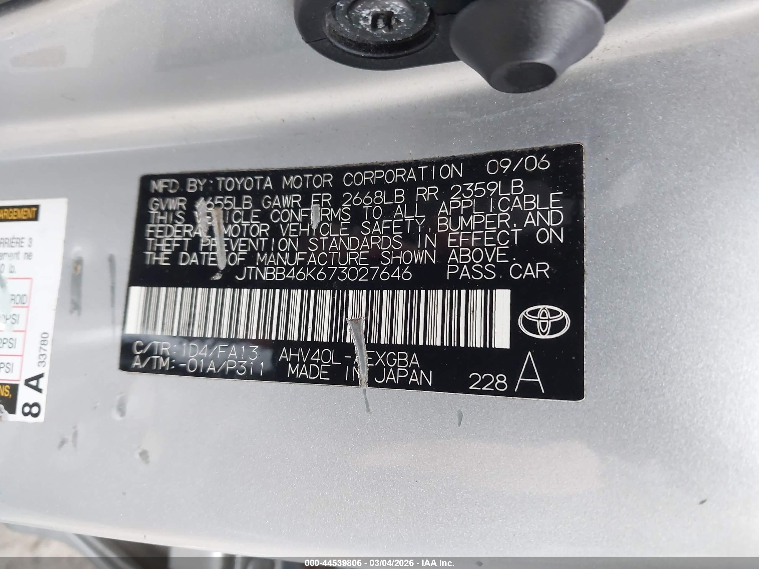 TOYOTA CAMRY image 9