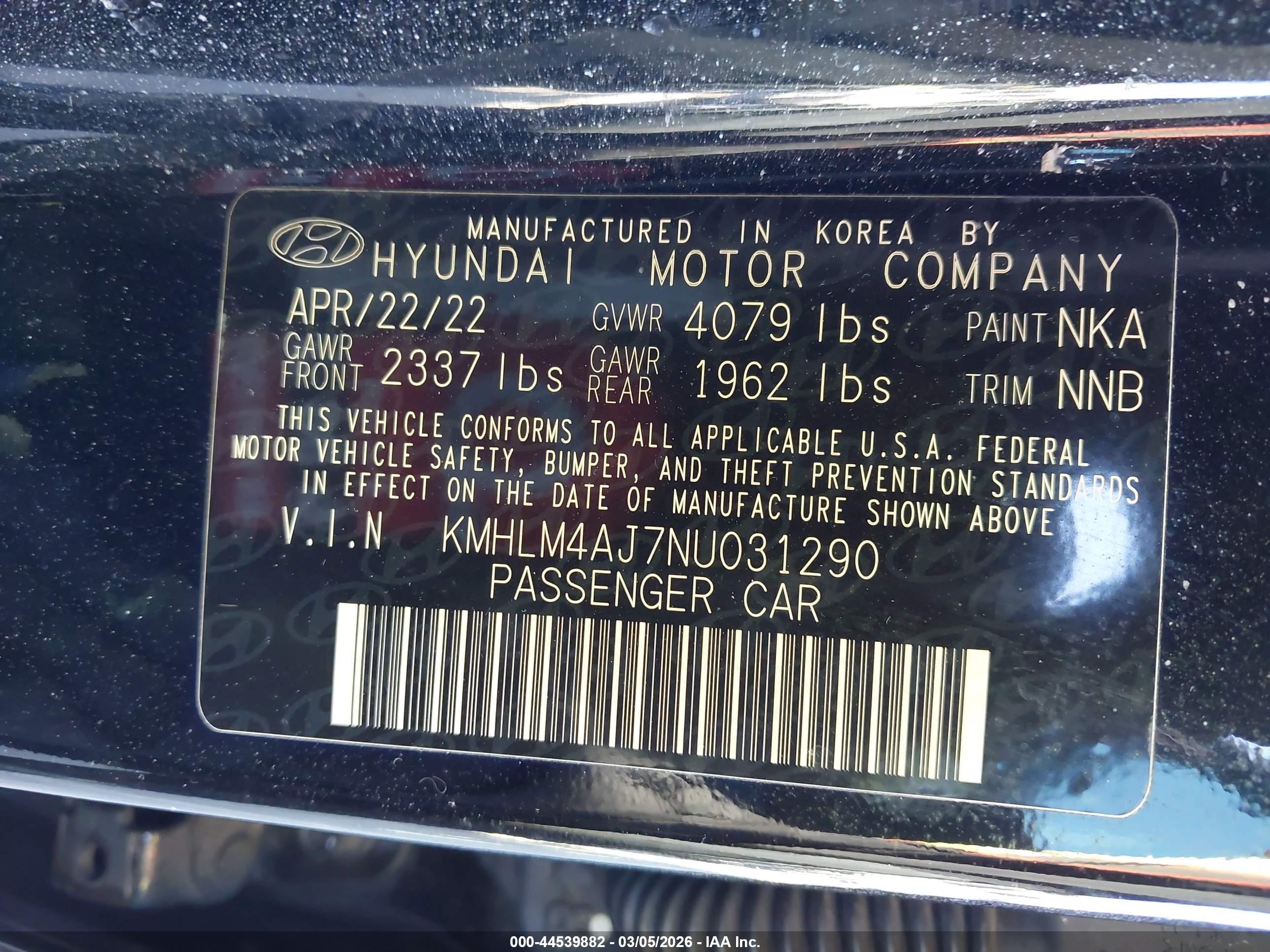 HYUNDAI ELANTRA image 9