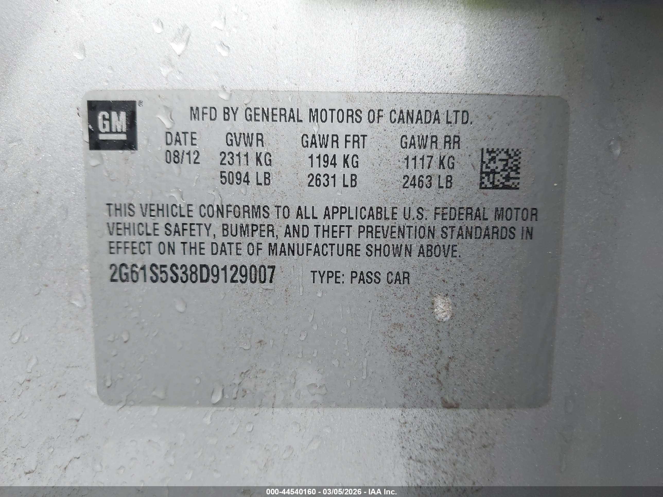 CADILLAC XTS image 9