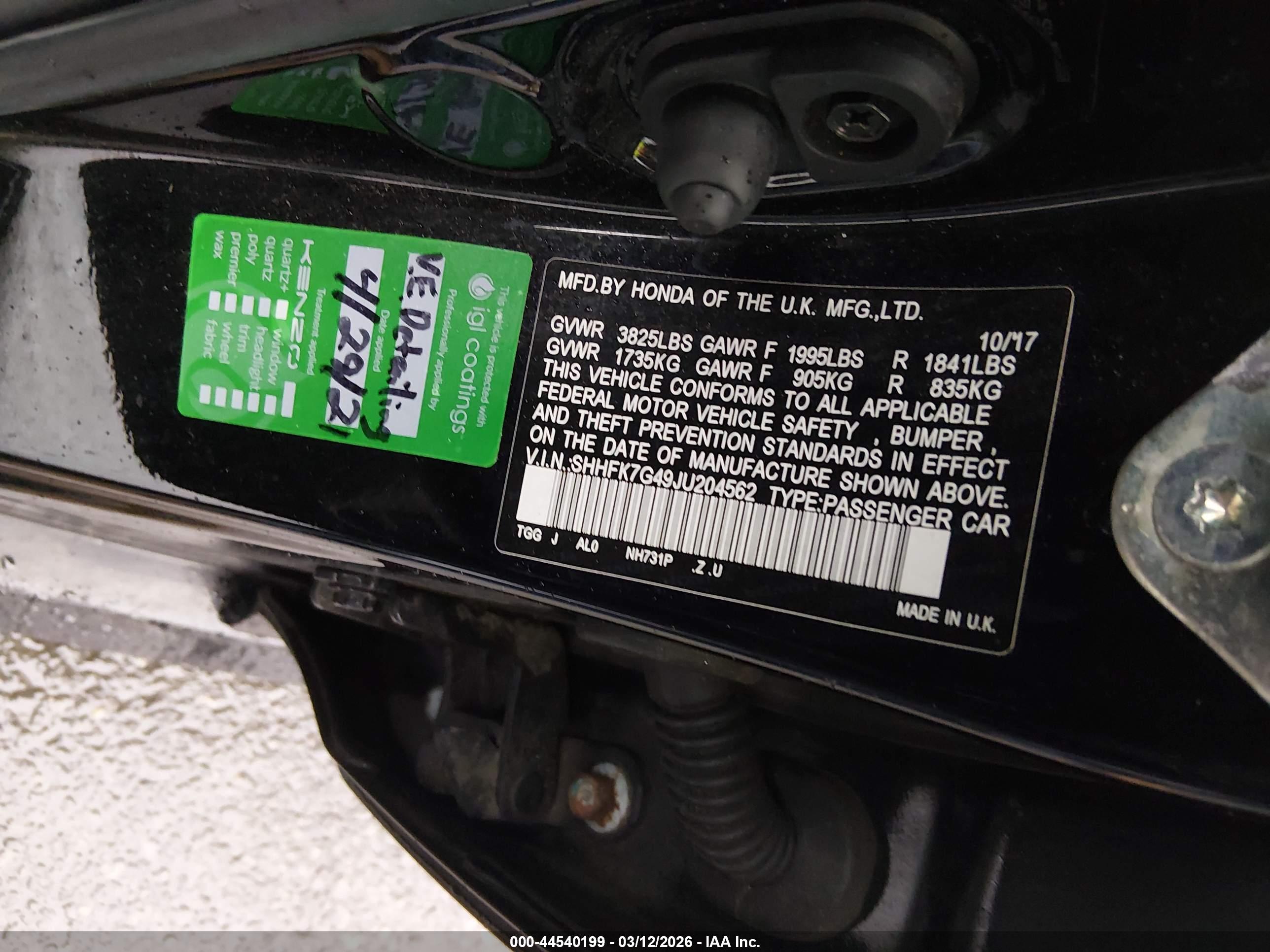 HONDA CIVIC image 9