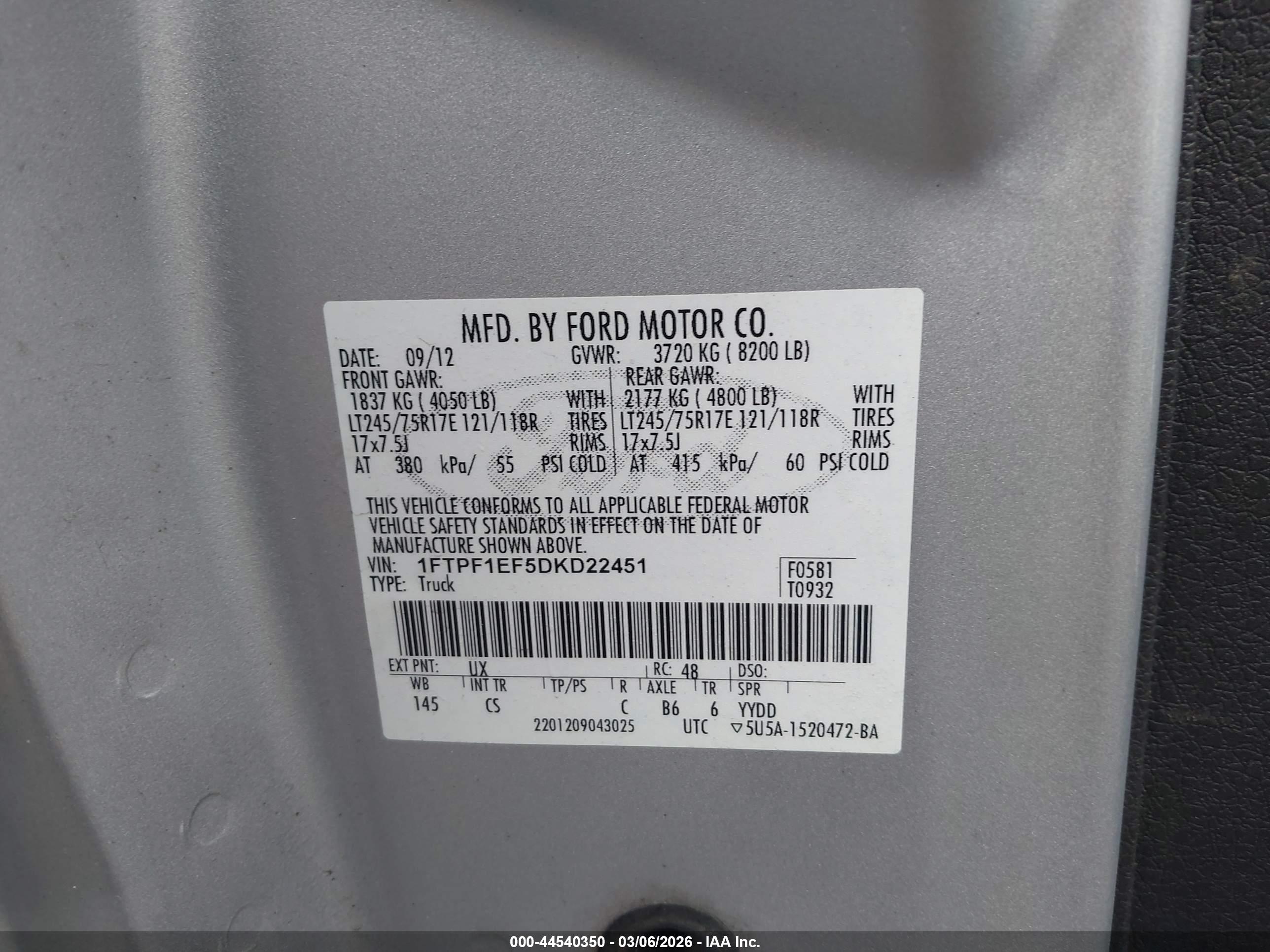 FORD F-150 image 9