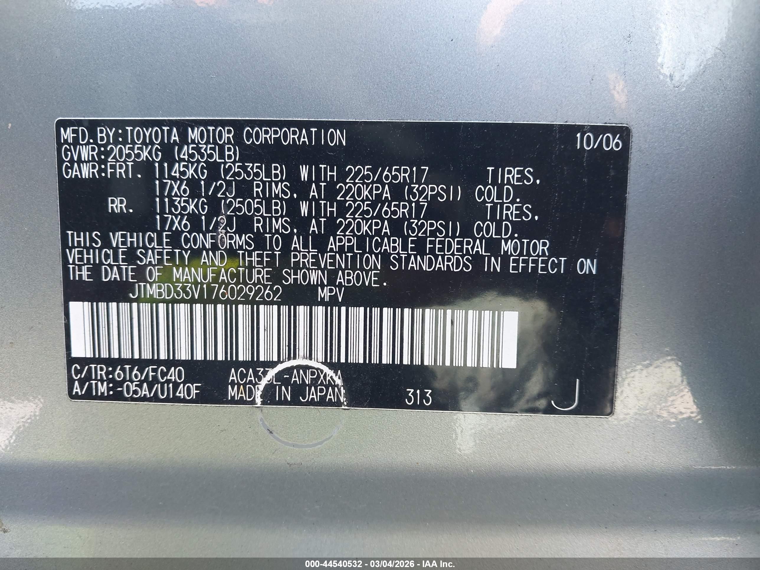 TOYOTA RAV4 image 9
