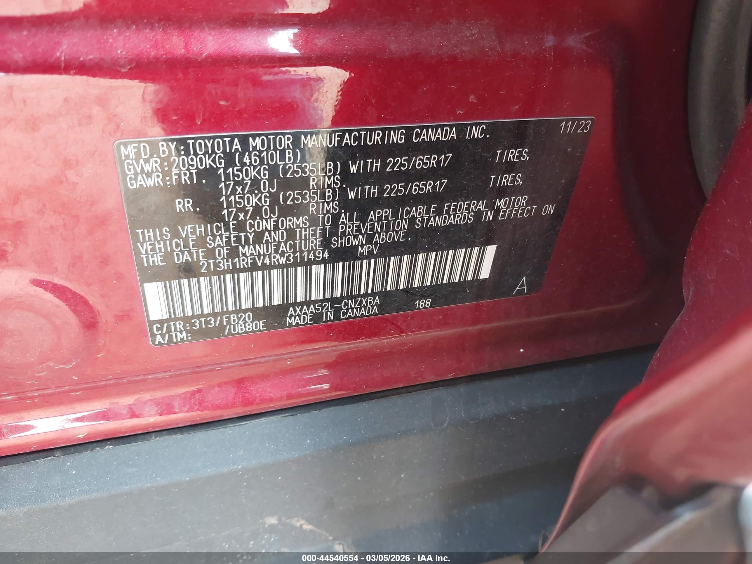 TOYOTA RAV4 image 9