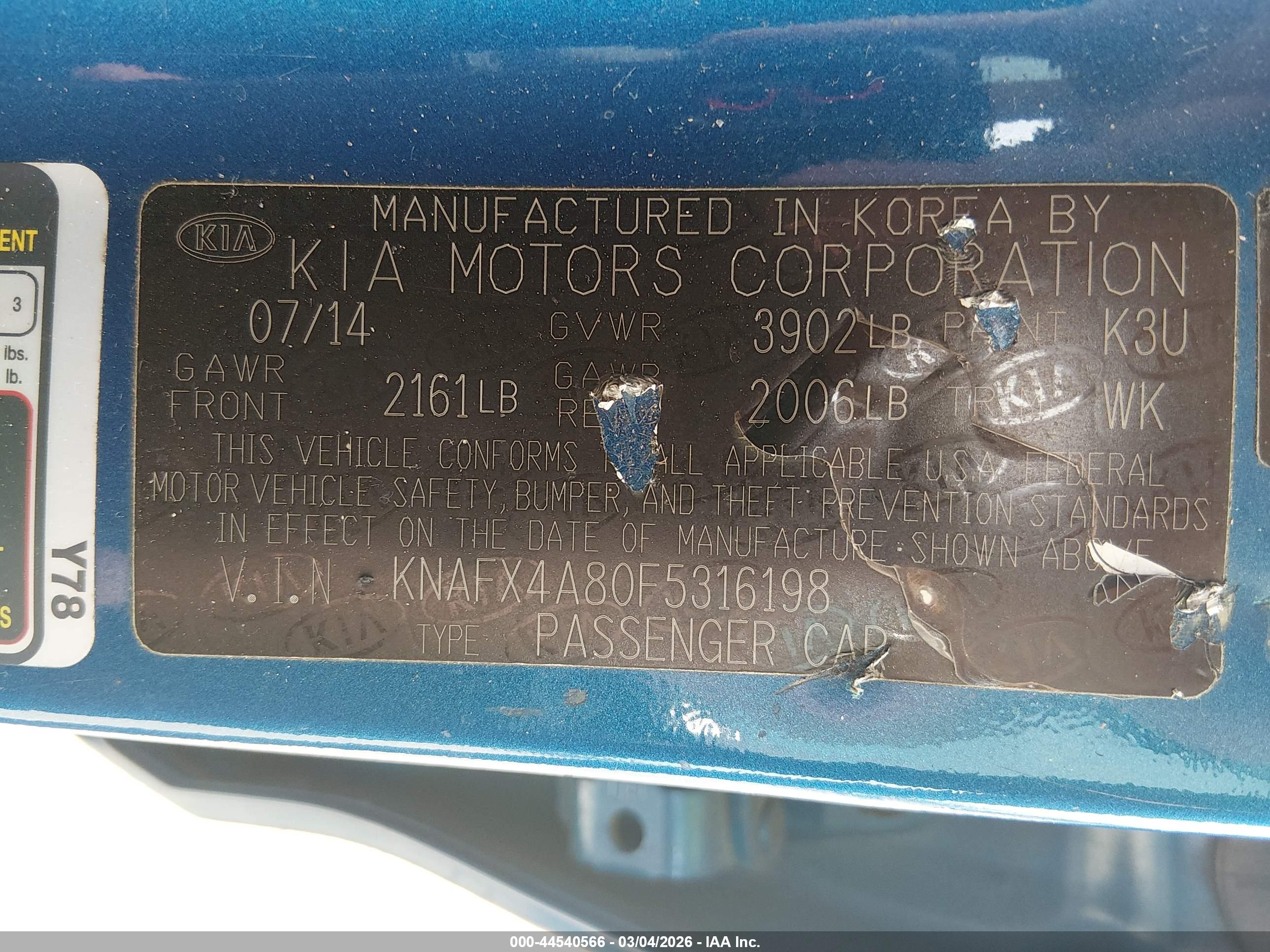 KIA FORTE image 9