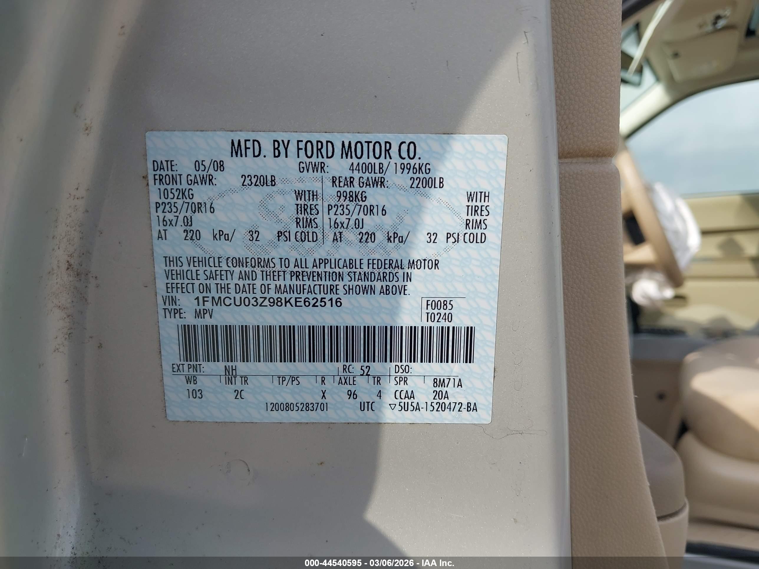 FORD ESCAPE image 9