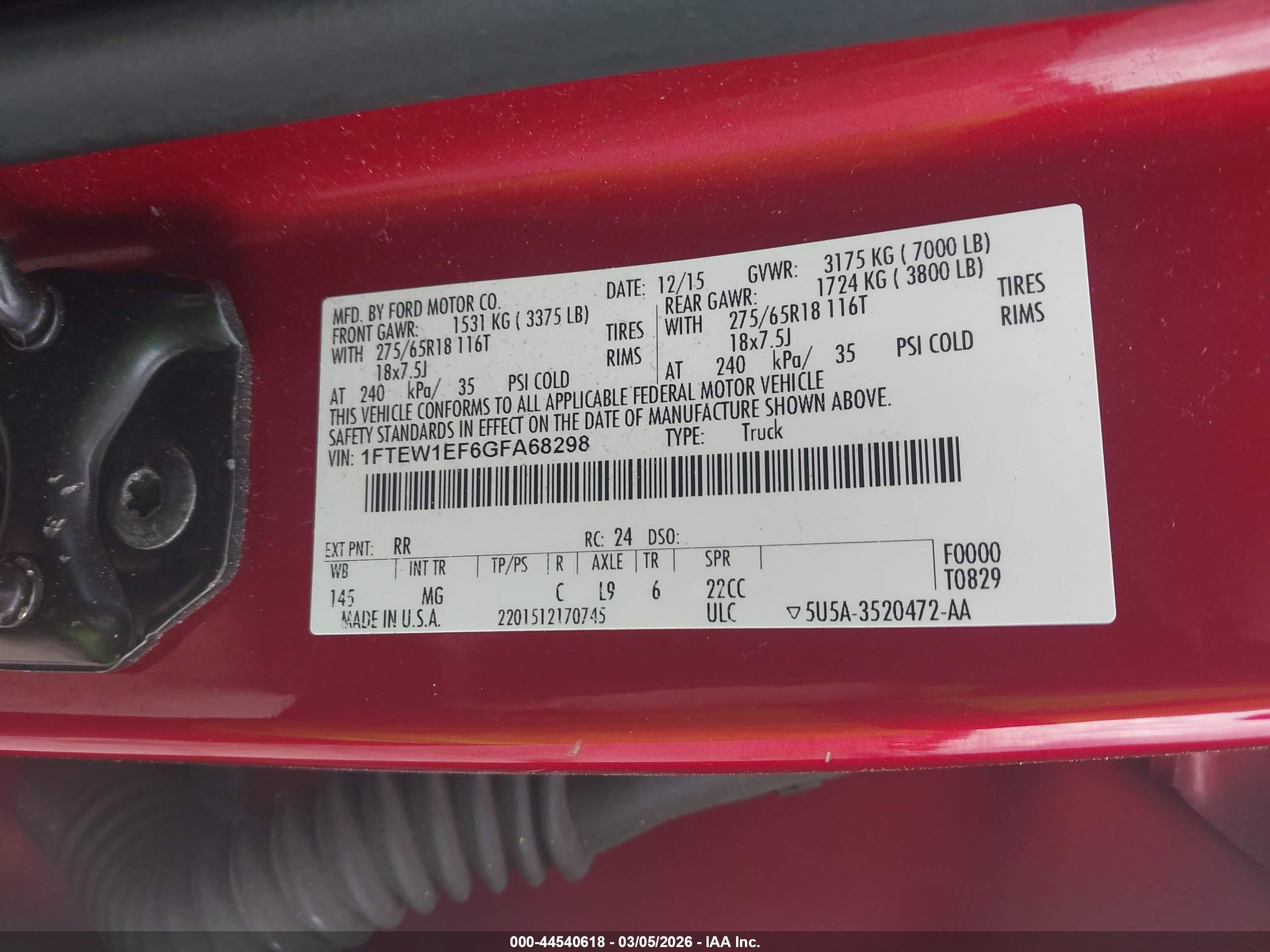 FORD F-150 image 9