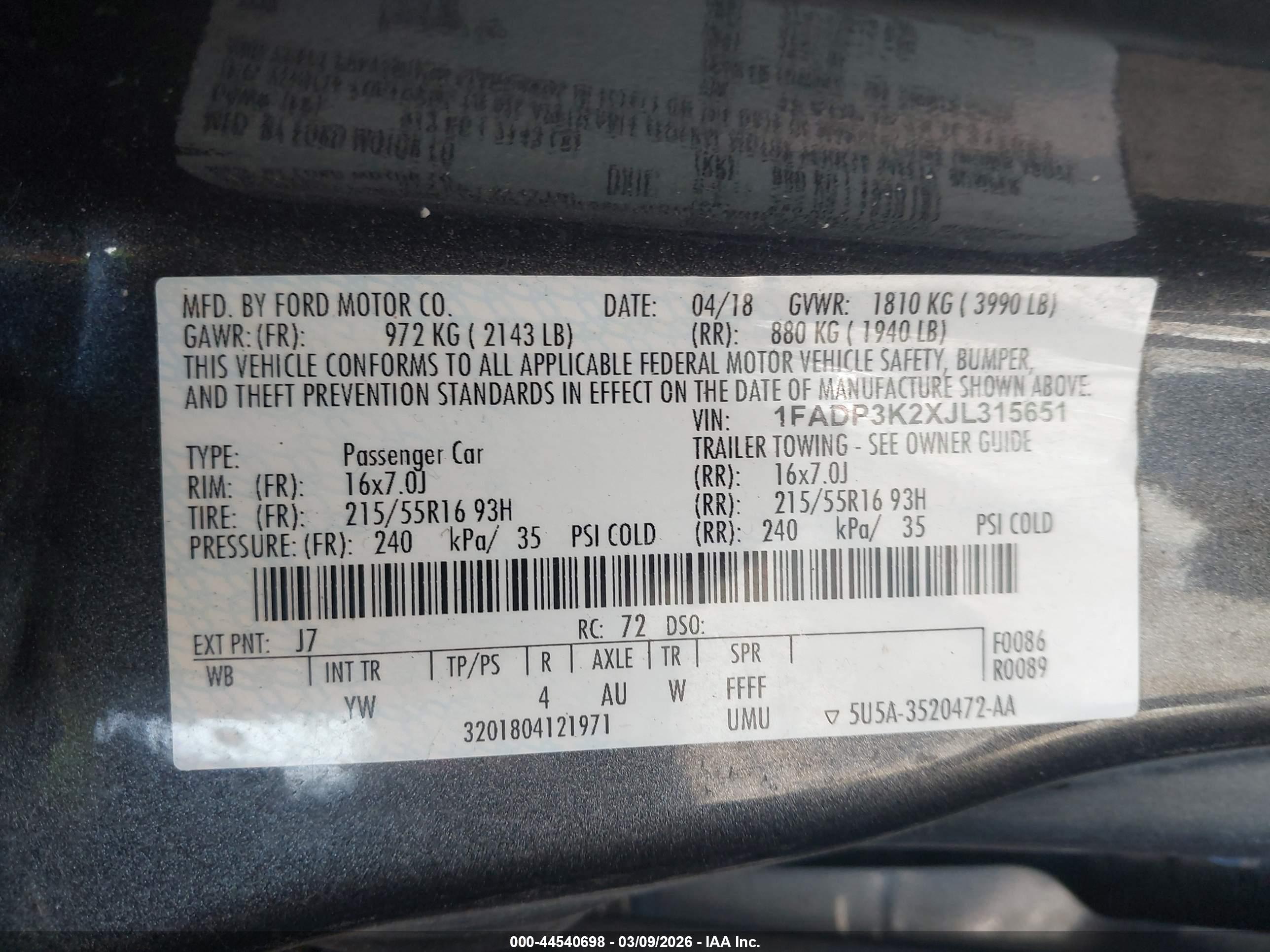 FORD FOCUS image 9