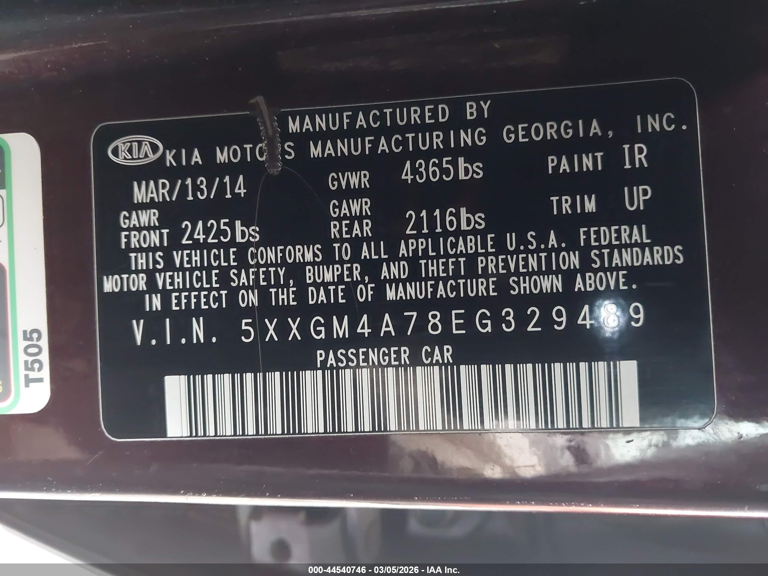 KIA OPTIMA image 9