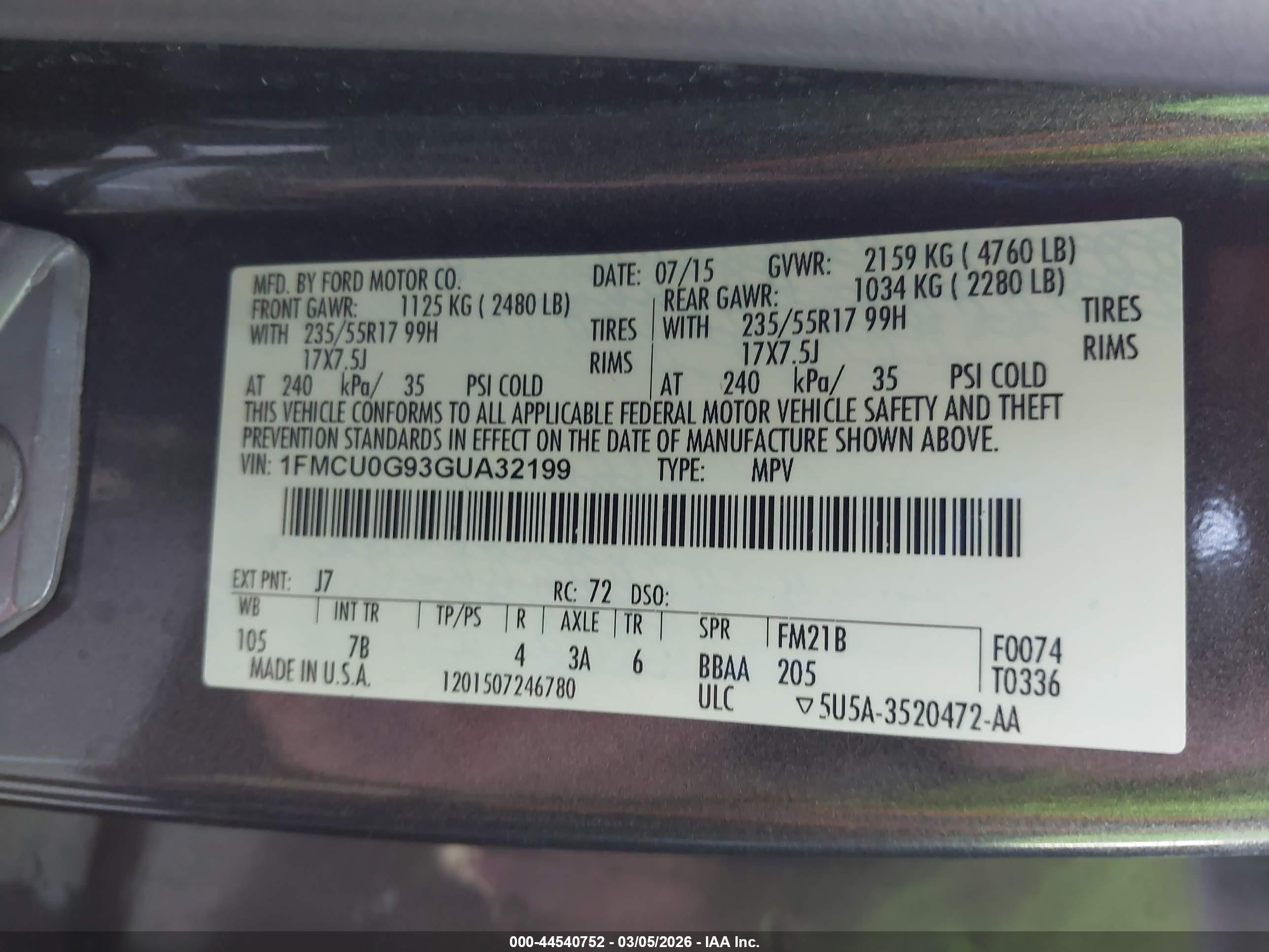 FORD ESCAPE image 9