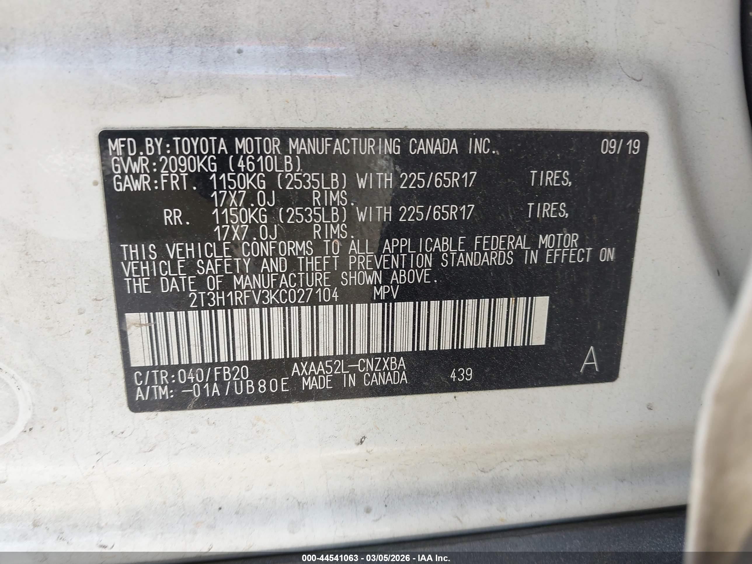 TOYOTA RAV4 image 9