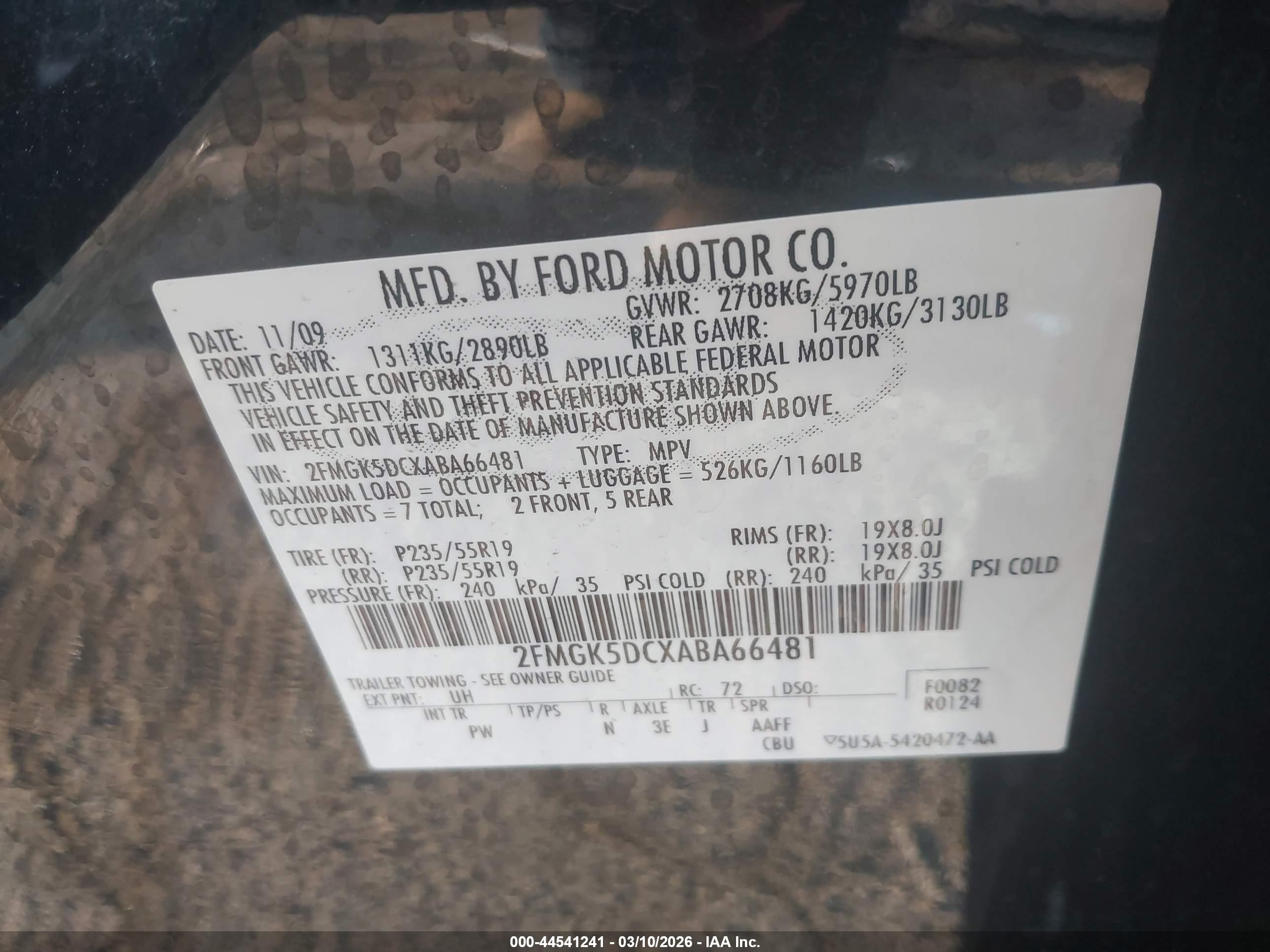 FORD FLEX image 9