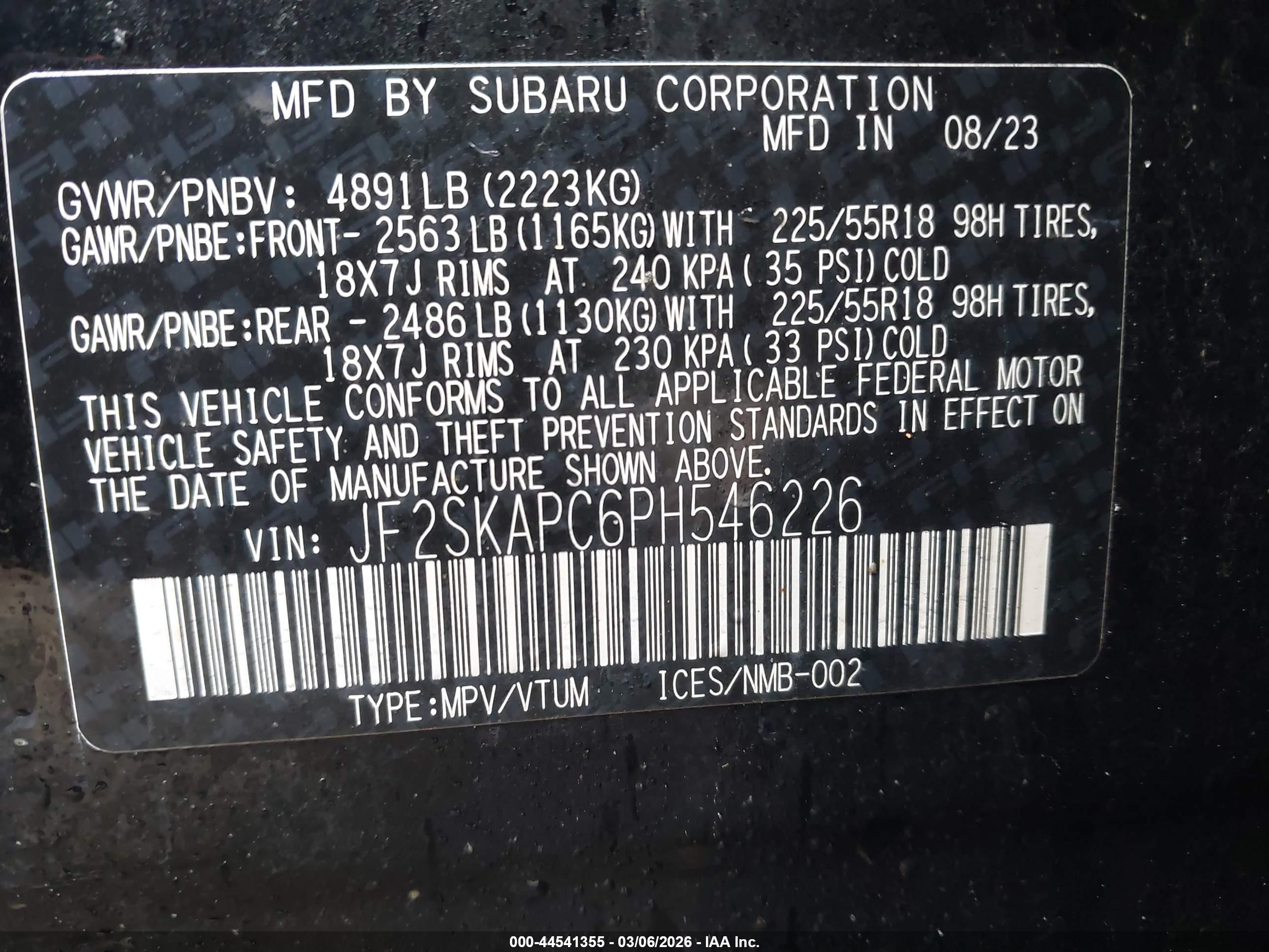 SUBARU FORESTER image 9