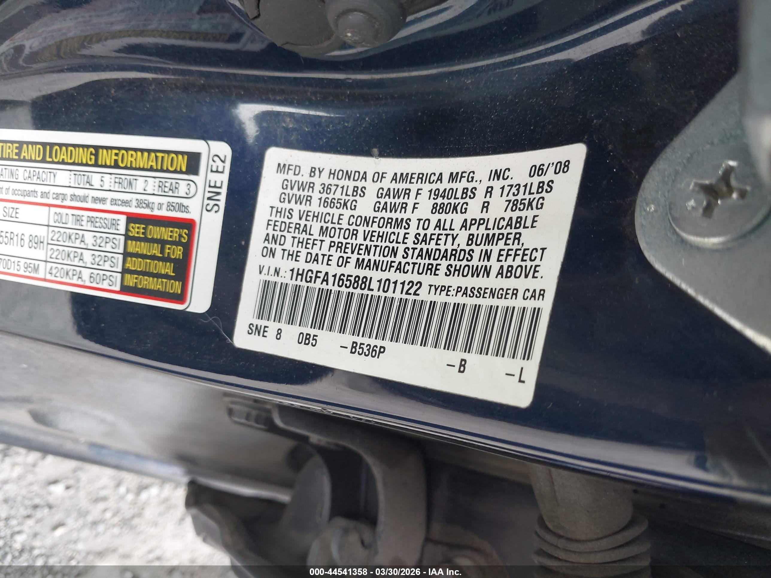 HONDA CIVIC image 9