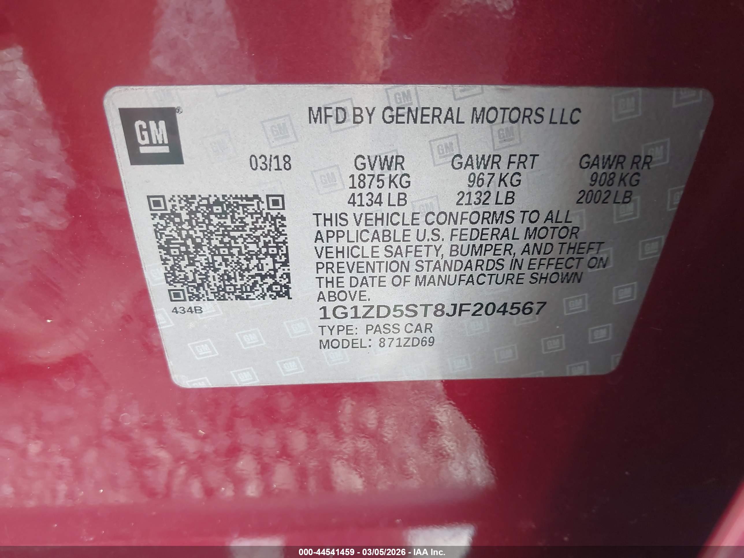 CHEVROLET MALIBU image 9