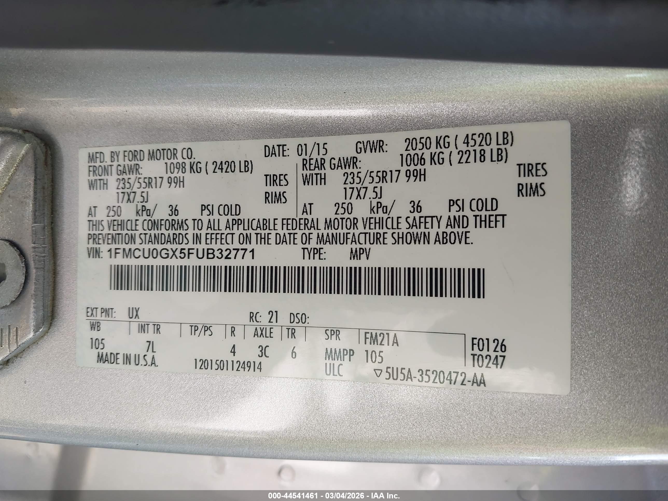 FORD ESCAPE image 9