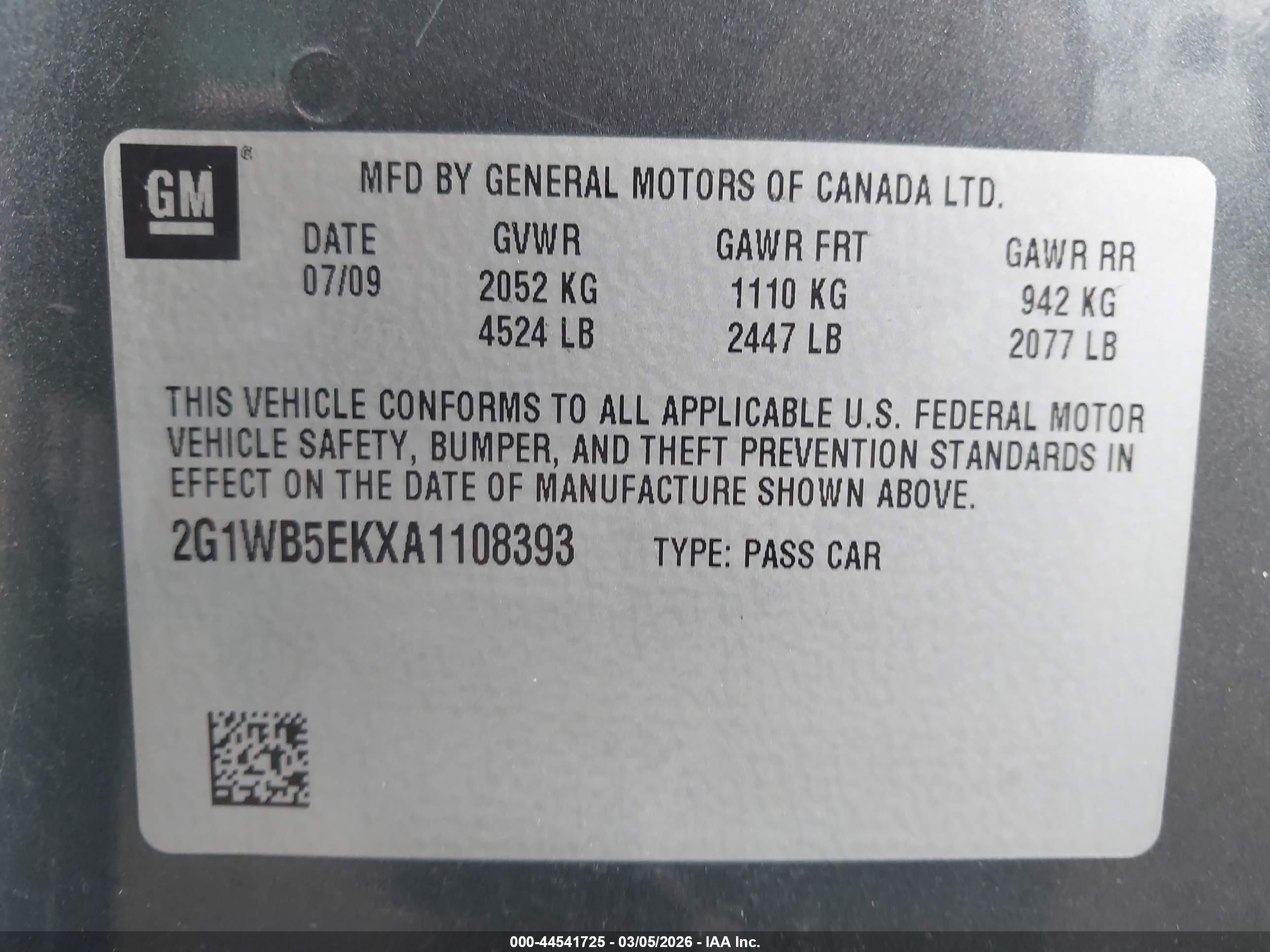 CHEVROLET IMPALA image 9